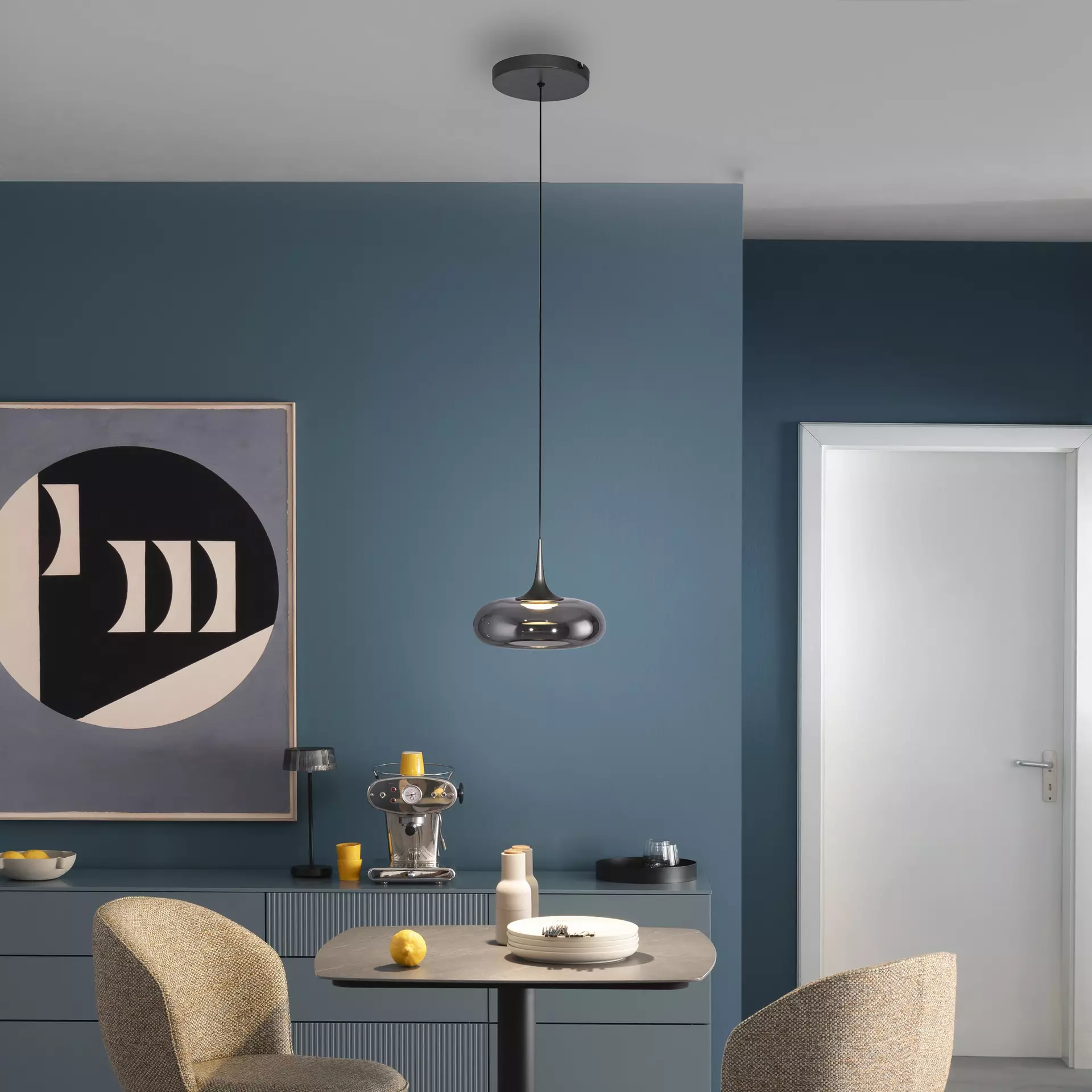 Hängeleuchte SW POSH SCHÖNER WOHNEN-Kollektion Metall 22 x 200 x 22 cm