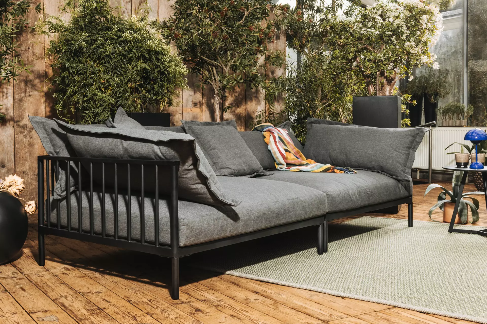 Loungesofa Beary Cosmic Textil 115 x 50 x 260 cm