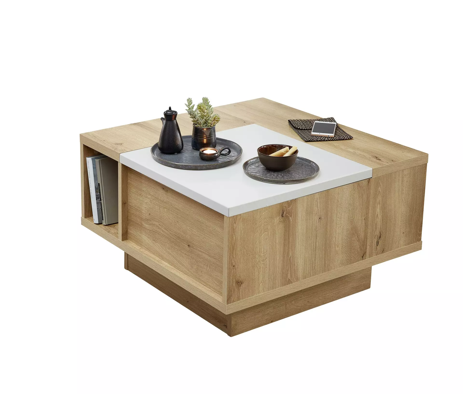 Couchtisch VAN COUVER Wohn-Concept Holzwerkstoff 75 x 45 x 75 cm