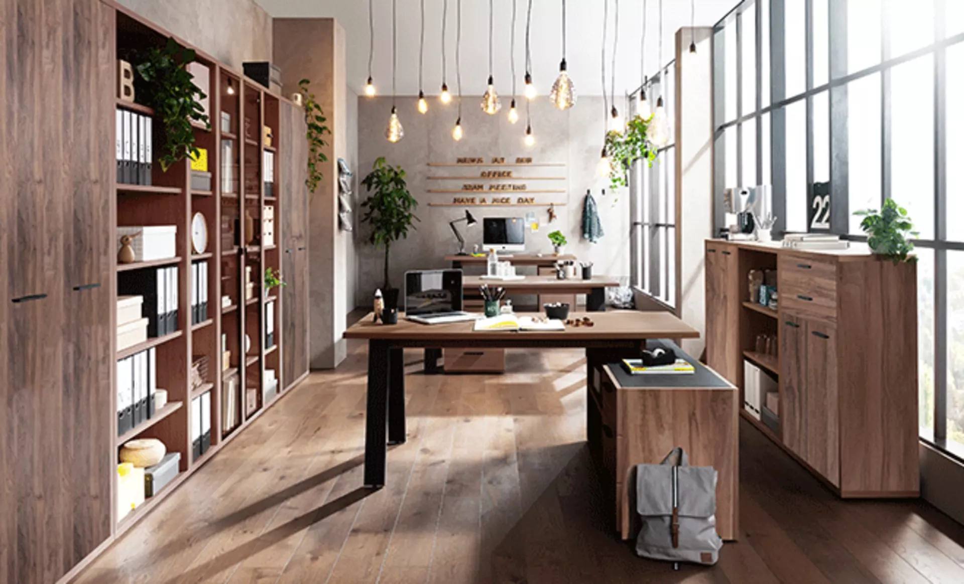 Beleuchtung für verschiedene Büro-Raumsituationen