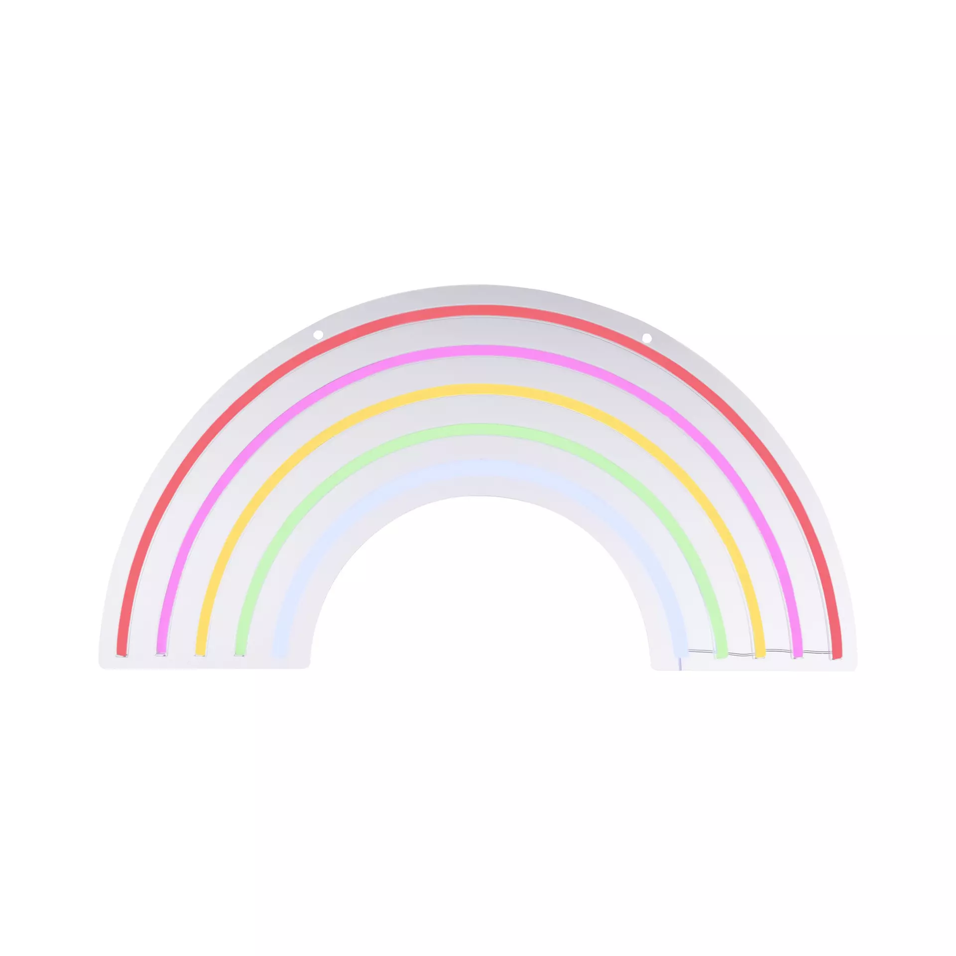 Dekorationsleuchte NEON-RAINBOW JUST LIGHT Kunststoff 63 x 32 x 1 cm