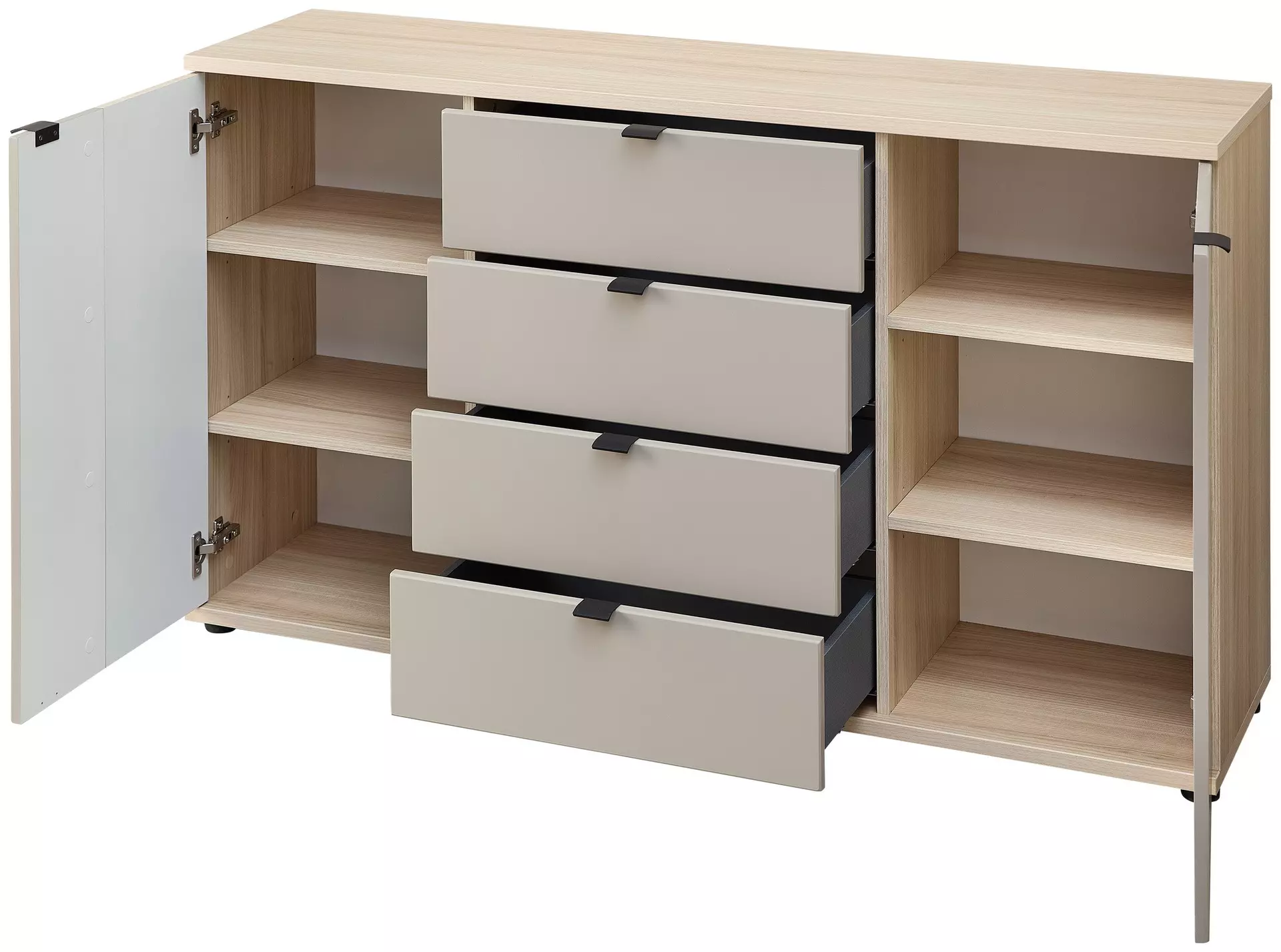 Kommode PISA Innostyle Holzwerkstoff 38 x 84 x 149 cm