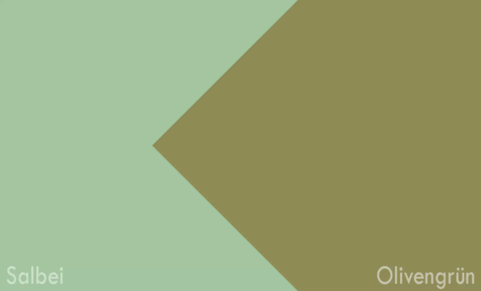 Farbschema für Japandi Style mit den Farben Salbei und Olivengrün