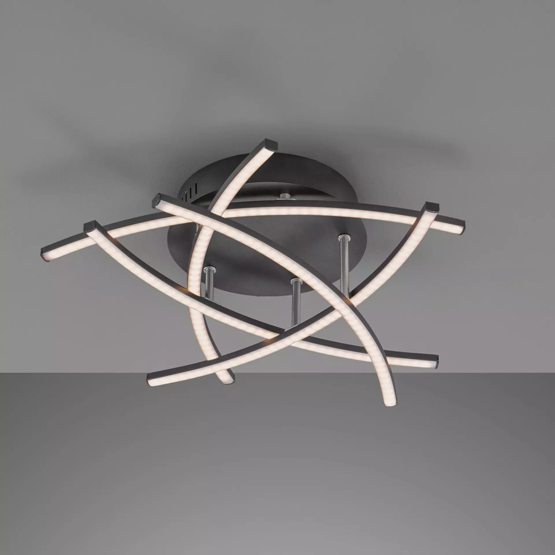 Deckenleuchte Cross TW Fischer-Honsel Metall 