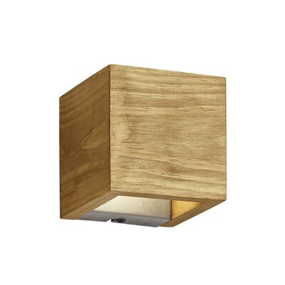 Bild von Wandleuchte LED Wandschalter braun