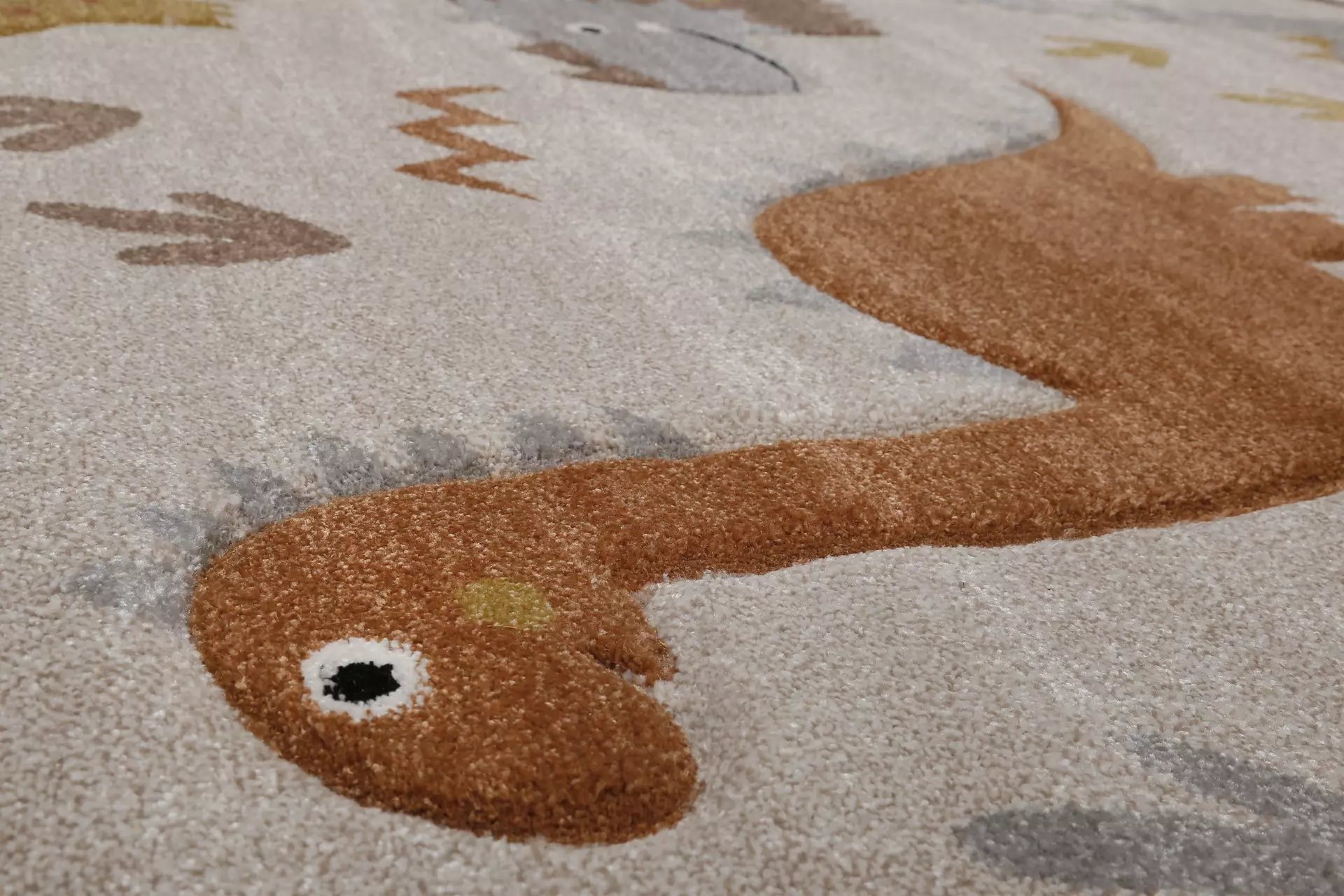 Kinderteppich T Rex & Friends Smart Kids Textil 80 x 1 x 150 cm