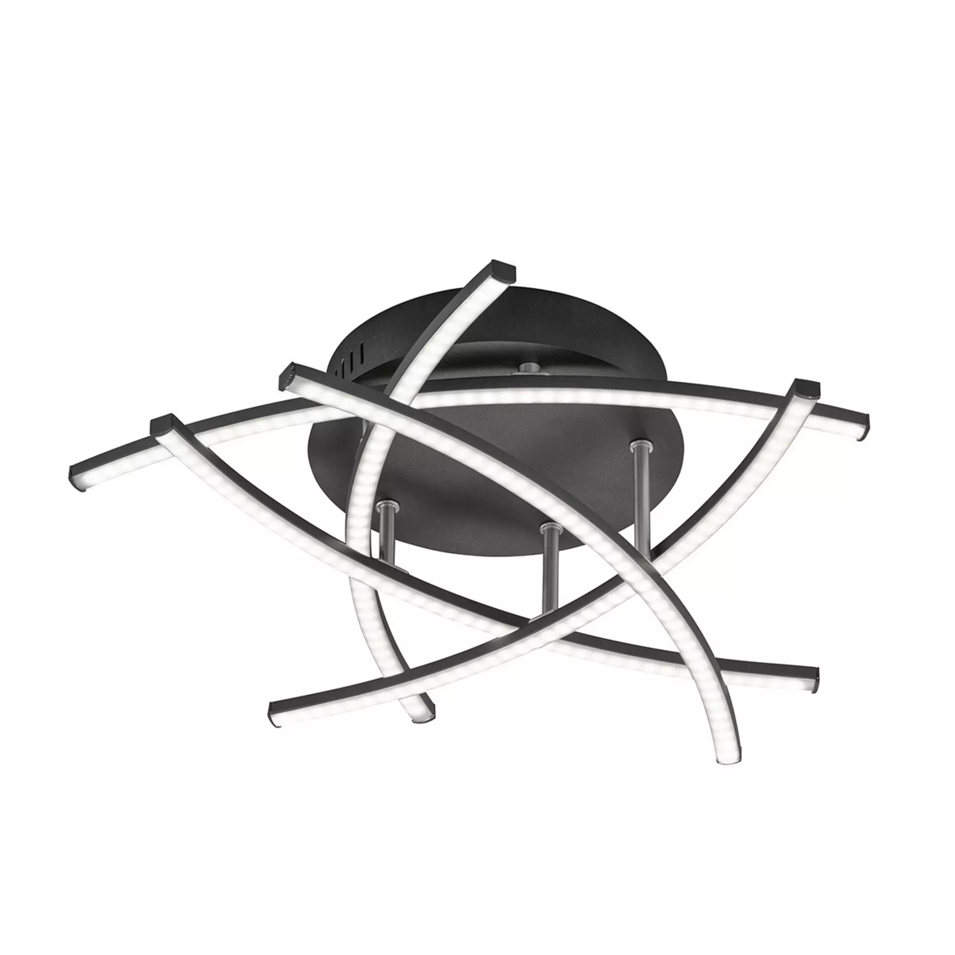 Deckenleuchte Cross TW Fischer-Honsel Metall 