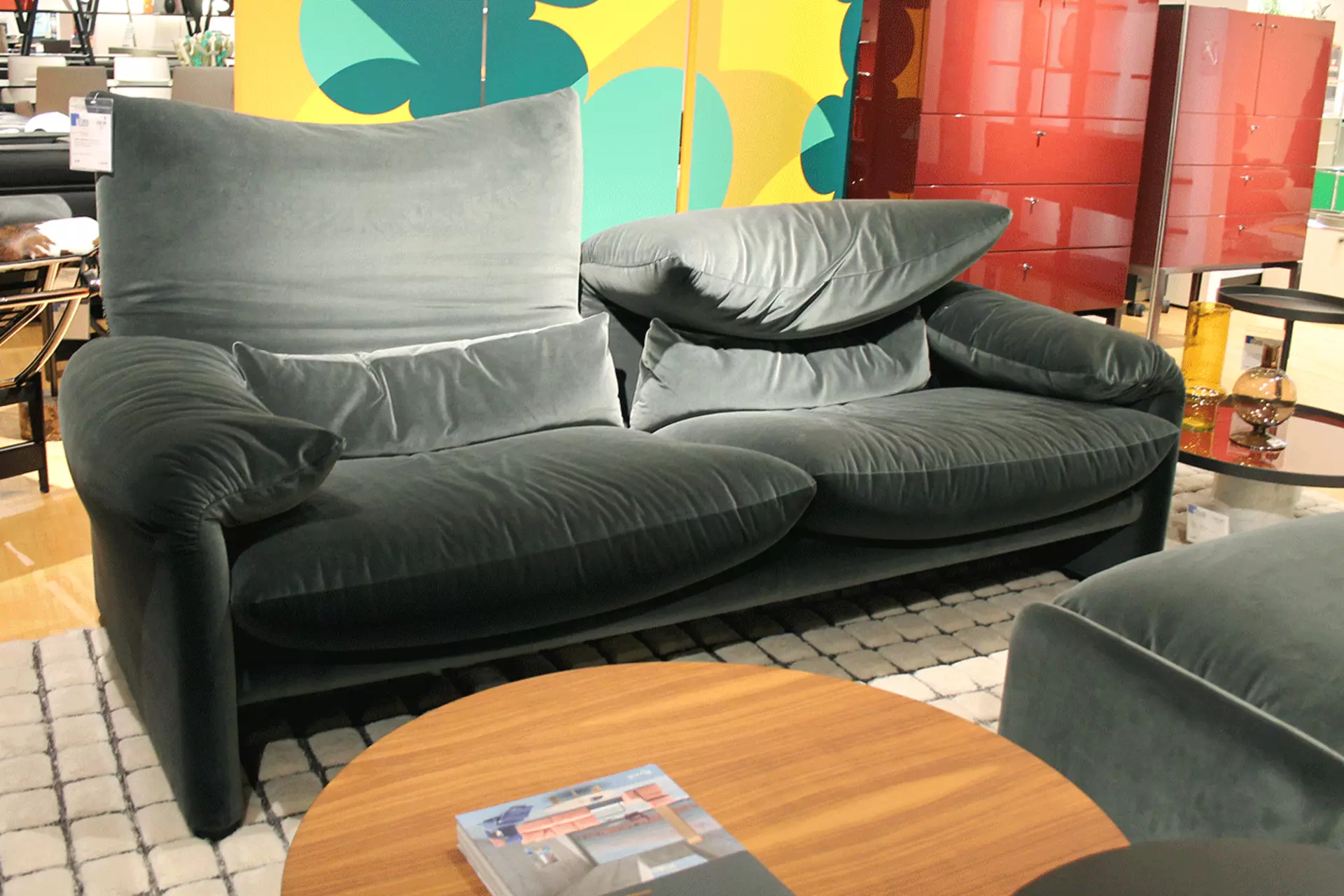 MARALUNGA MAXI Sofa + Hocker Cassina 