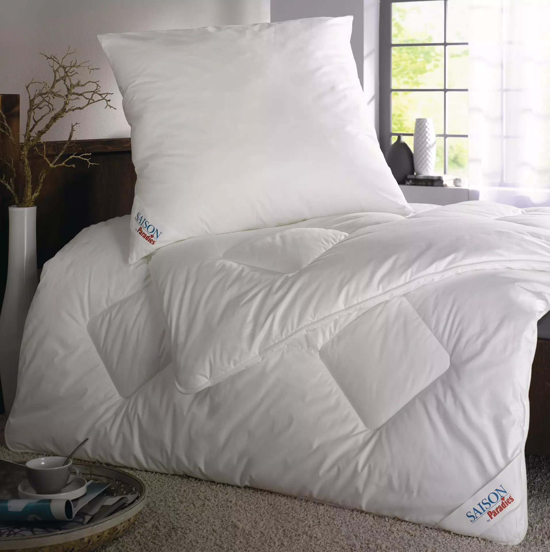 Kopfkissen Softy Sinfonie Bio Paradies Textil 80 x 80 cm
