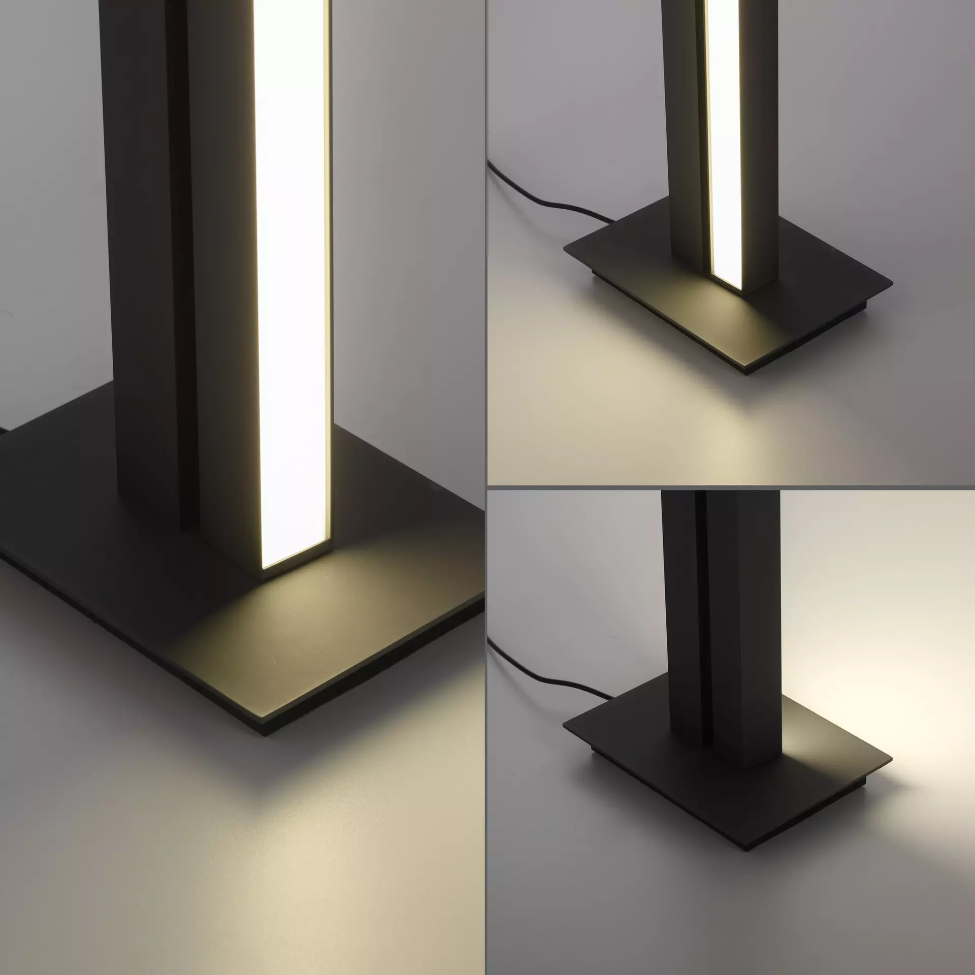 Stehleuchte LED Fernbedienung schwarz Inhofer | Möbel
