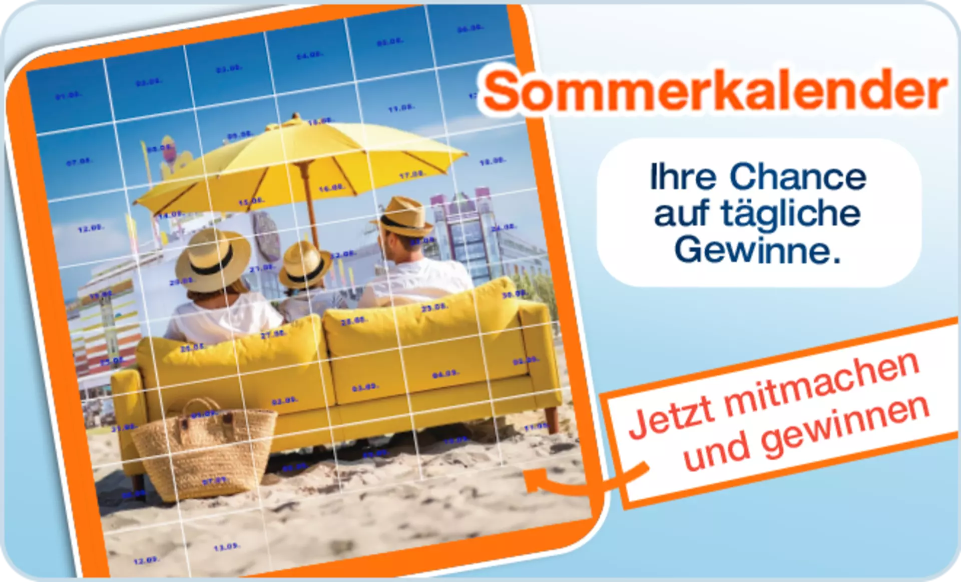 Inhofer Sommerkalender - jetzt tägliche Gewinnchance entdecken