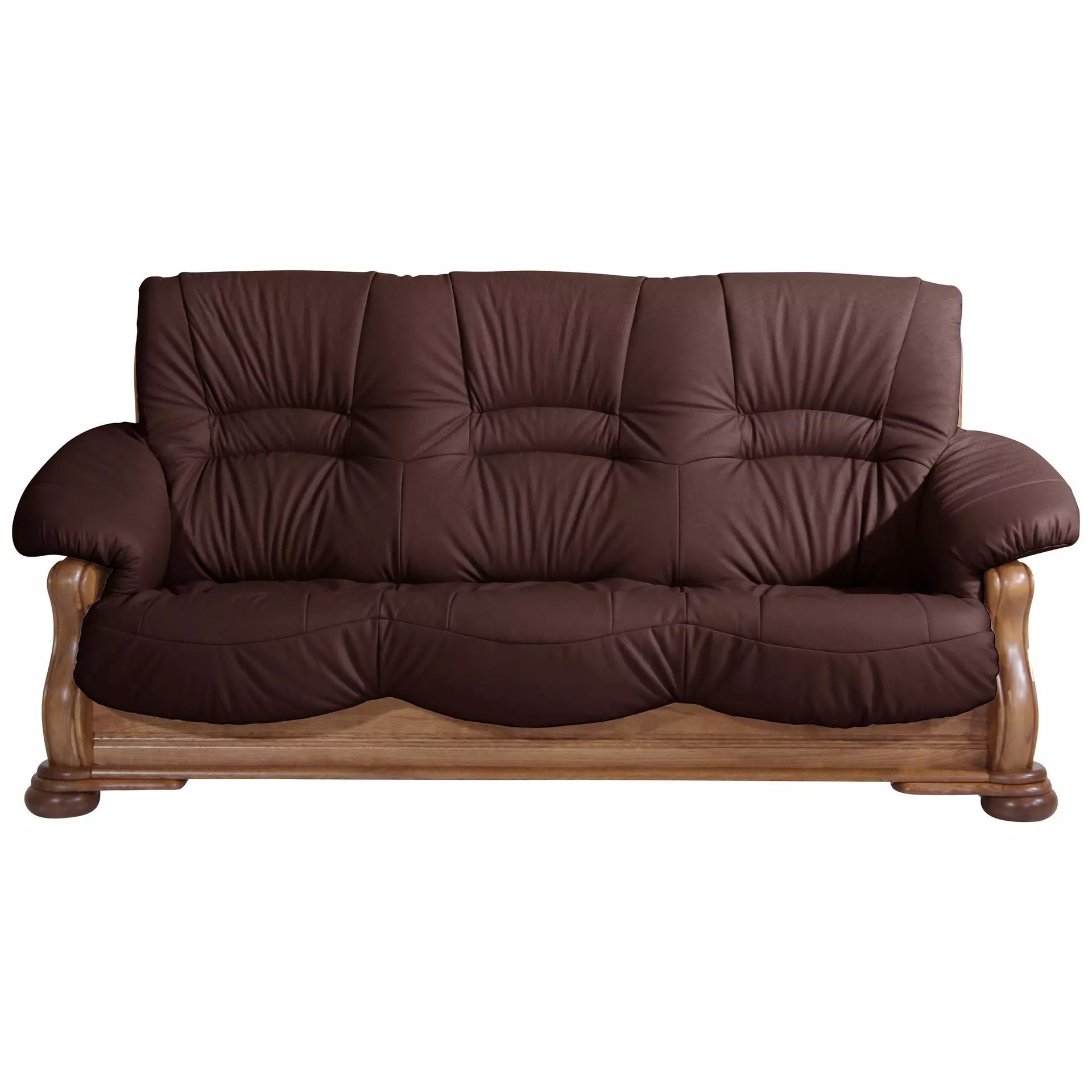 Sofa 3-Sitzer Tennessee Max Winzer Leder 95 x 95 x 205 cm
