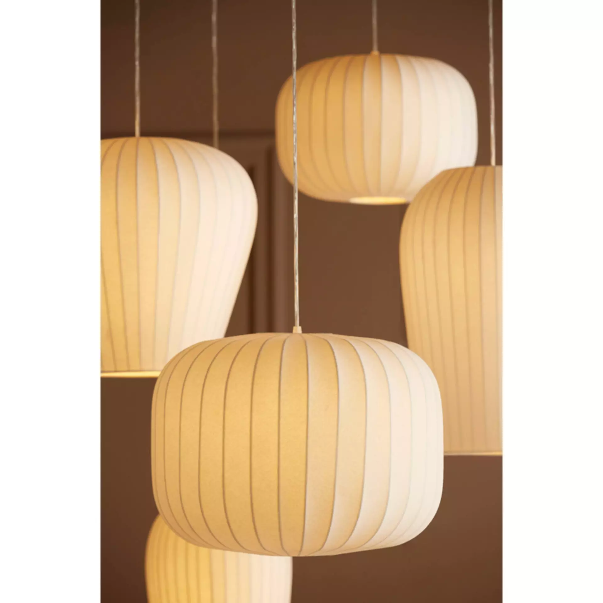 Hängeleuchte LEXA Light & Living Textil 44 x 130 x 31 cm
