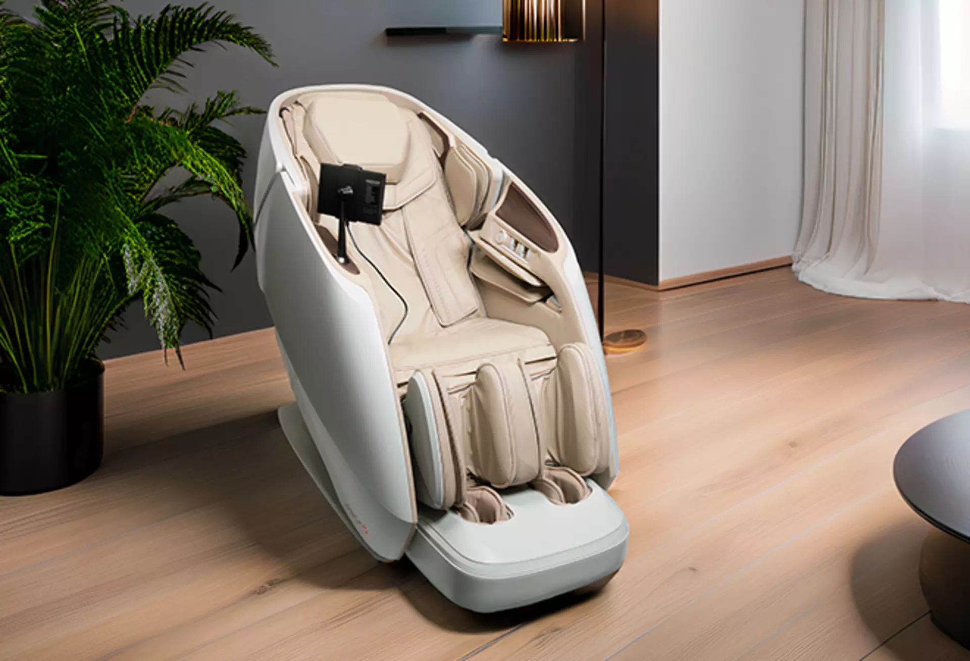 Innovativer Massagesessel von Irest in Weiß