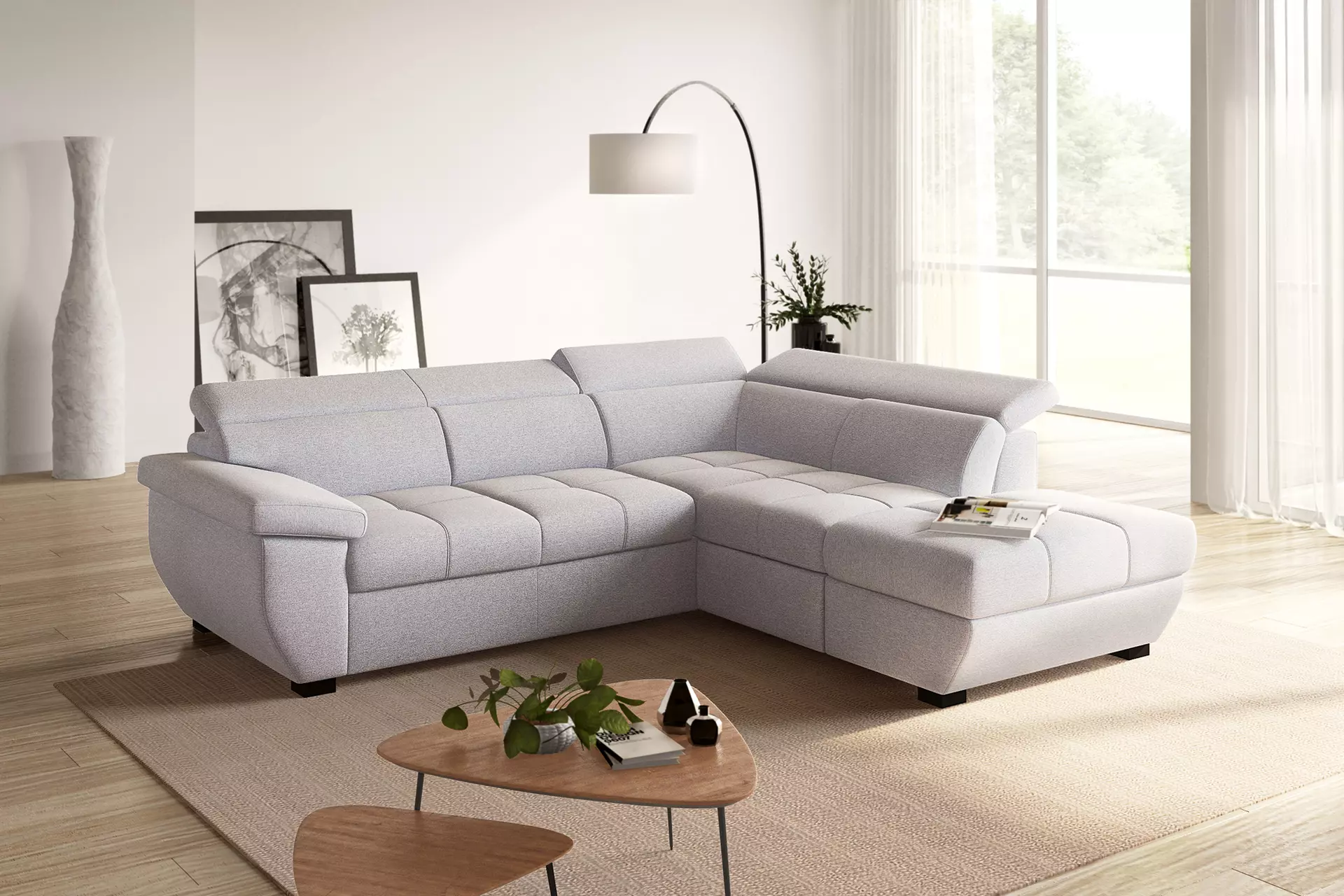 Ecksofa SPEEDWAY CELECT Textil 224 x 79 x 262 cm