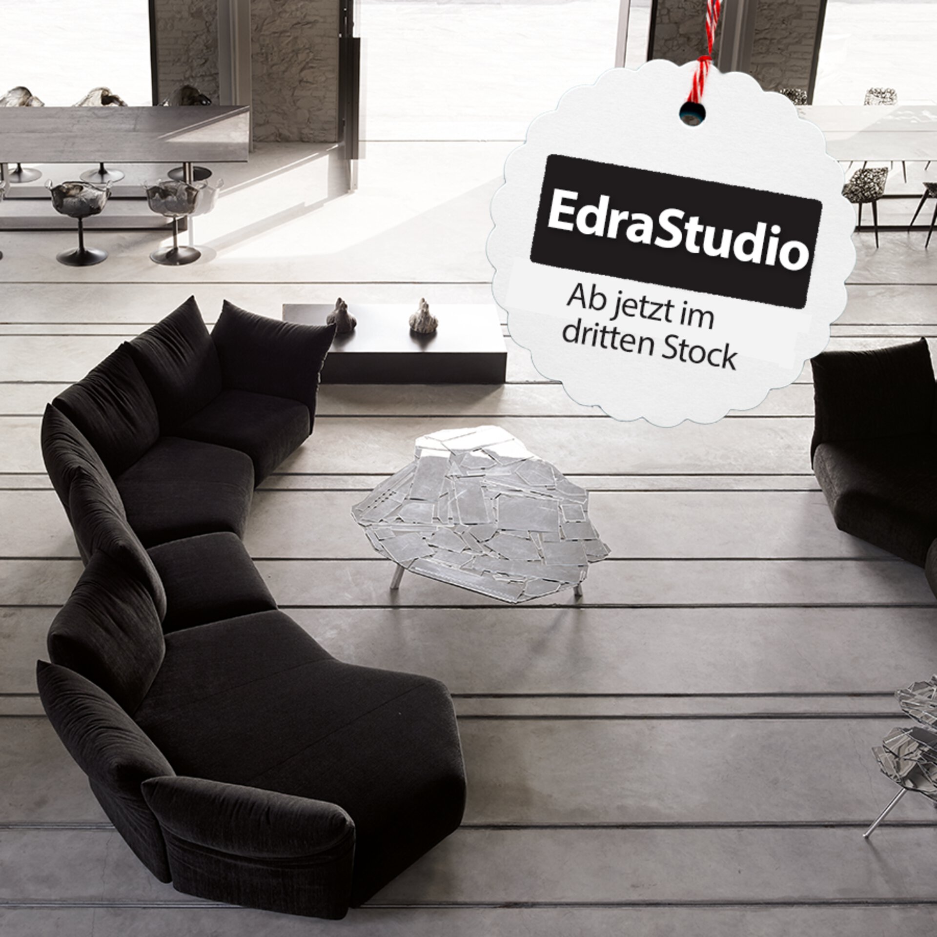 Die progressive Marke aus Italien: EDRA neu im dritten Obergeschoss von interni by inhofer
