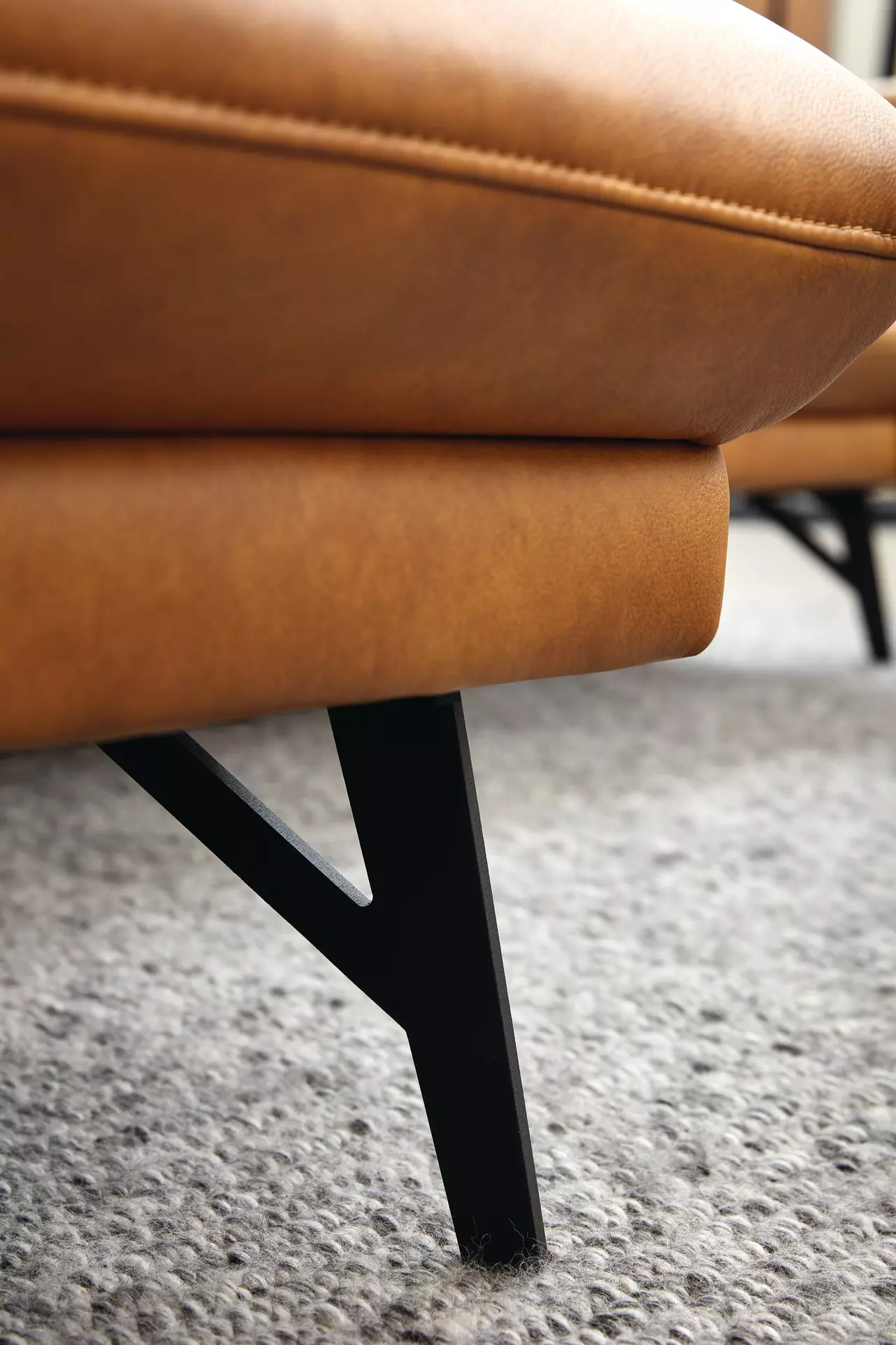 Polstergarnitur 1928 Himolla Leder 175 x 83 x 280 cm