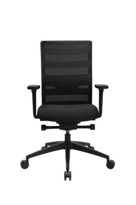 Bild von Drehstuhl Kunststoff schwarz Topstar