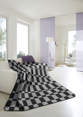 Bild von Wohndecke BIEDERLACK grau