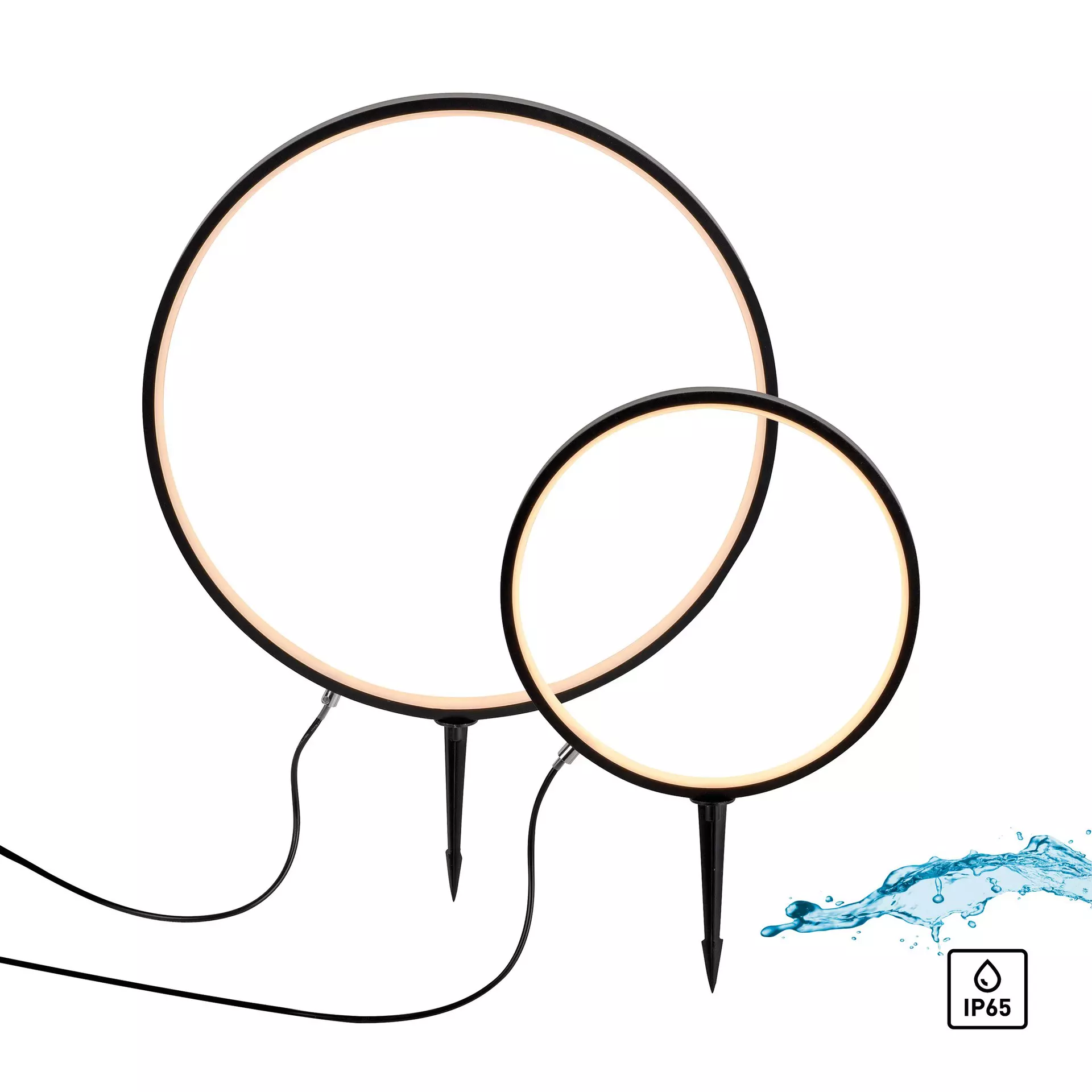 Gartenspieß ZIRKULU JUST LIGHT Metall 50 x 66 x 50 cm