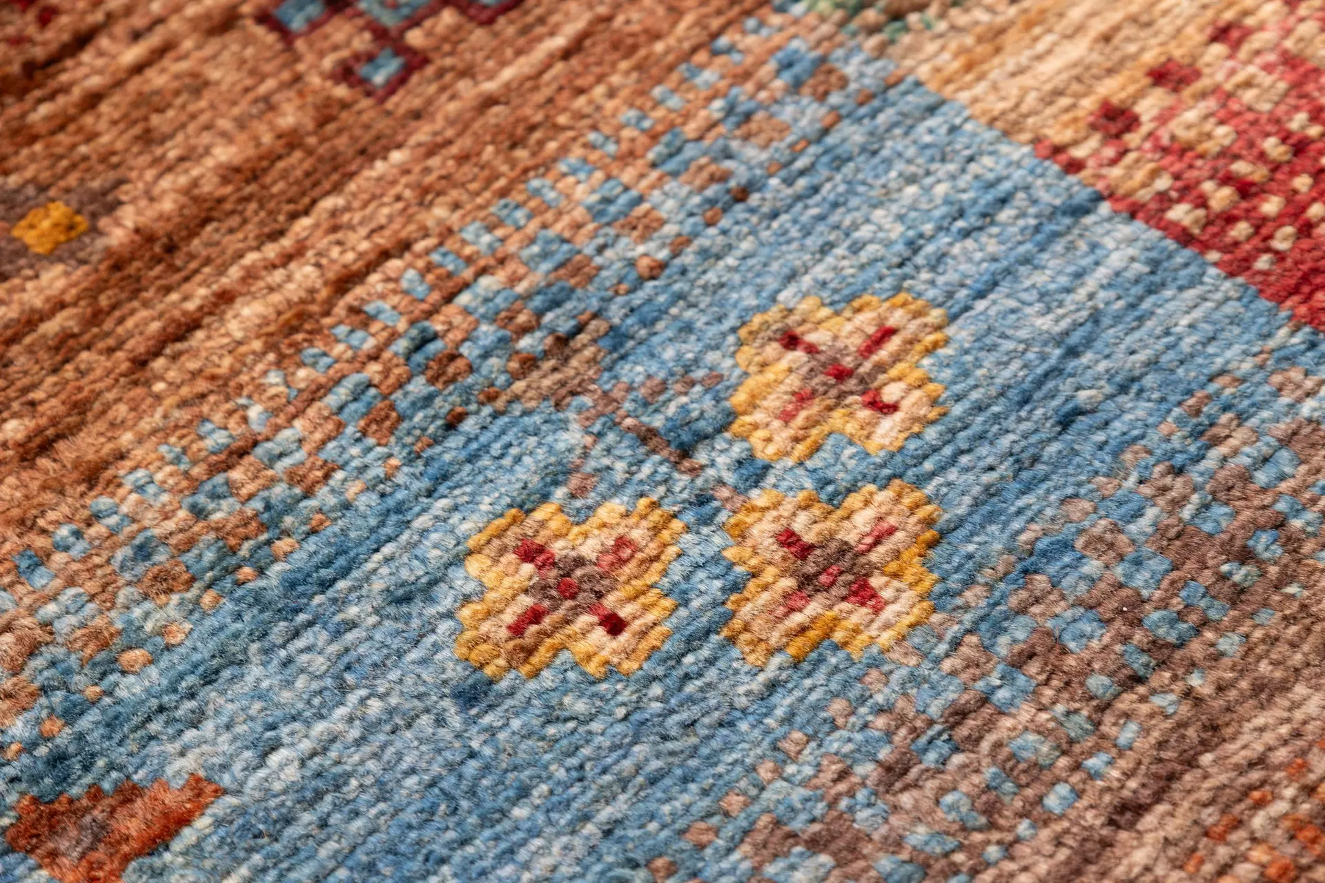 Handknüpfteppich Afghan-Lori-Collection Mirzai Textil 80 x 130 cm