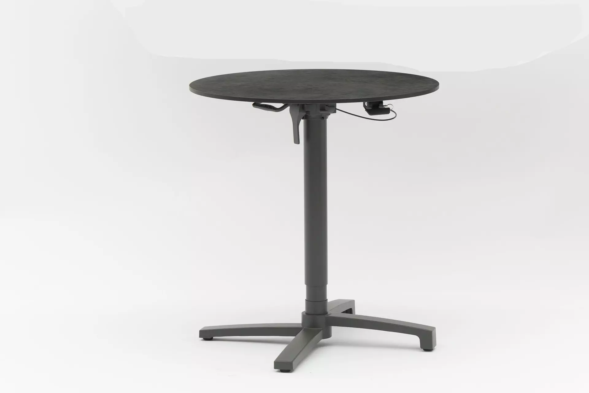 Gartentisch ANCONA Outdoor Metall 60 x 72 x 60 cm