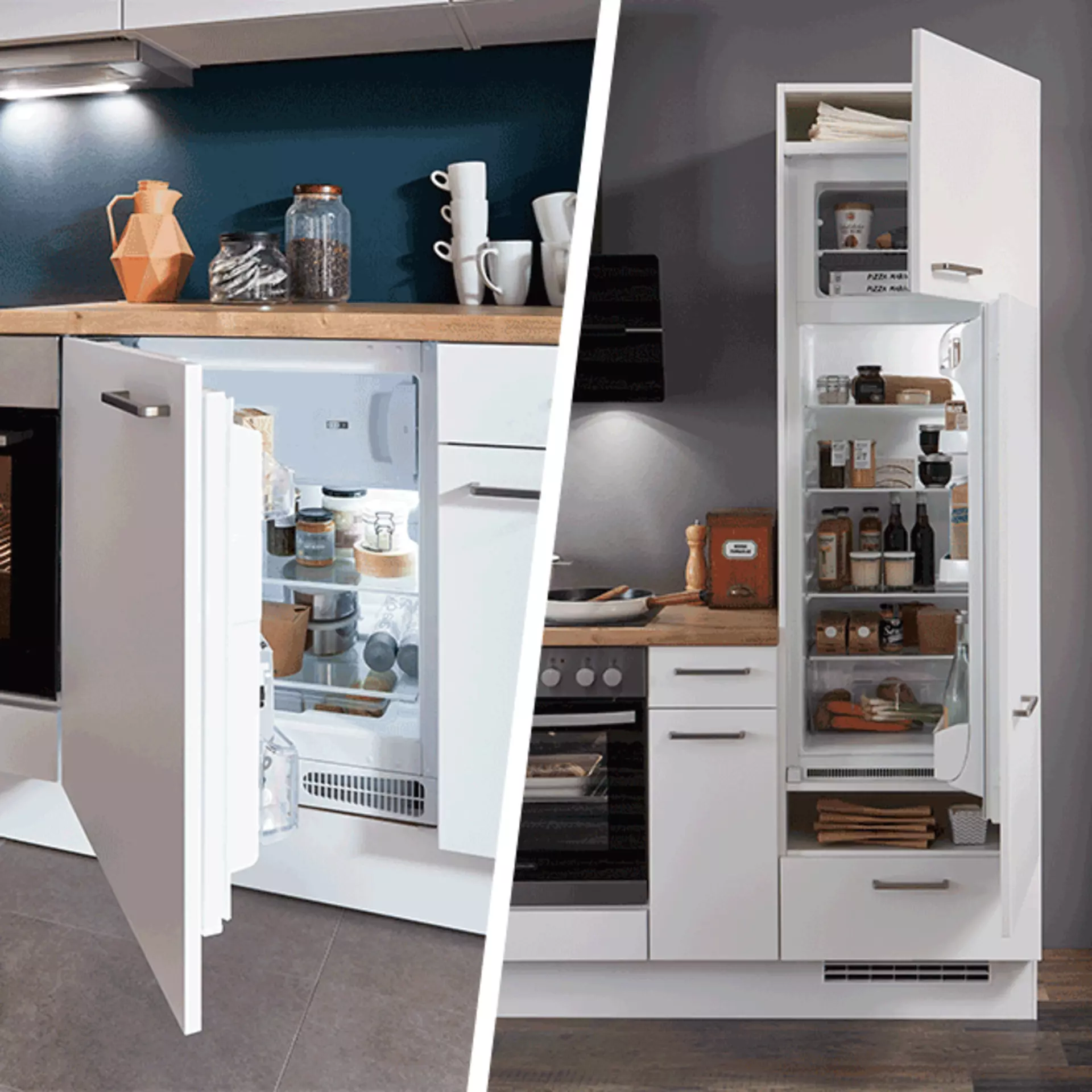Passgenaue Einbaukühlschränke für Ihre Küche bei Möbel Inhofer