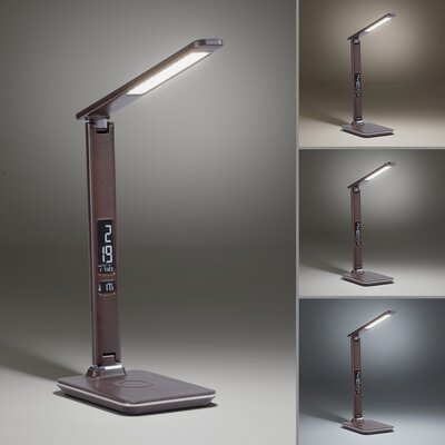 2. Bild von Tischleuchte LED Touchdimmer braun