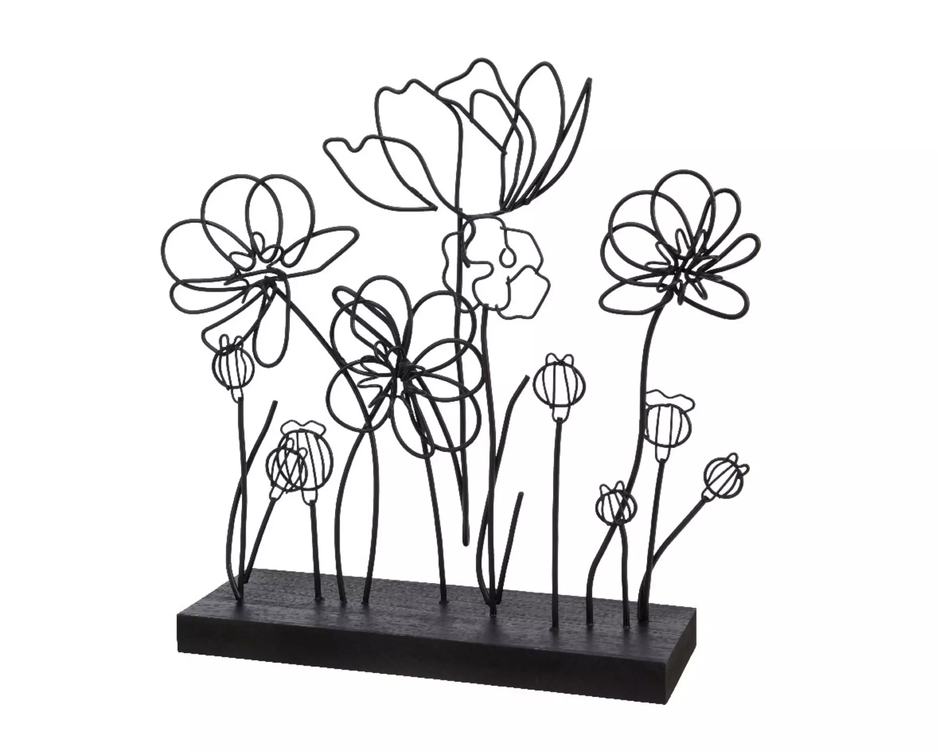 Deko-Blume Kaemingk Metall 25 x 8 cm