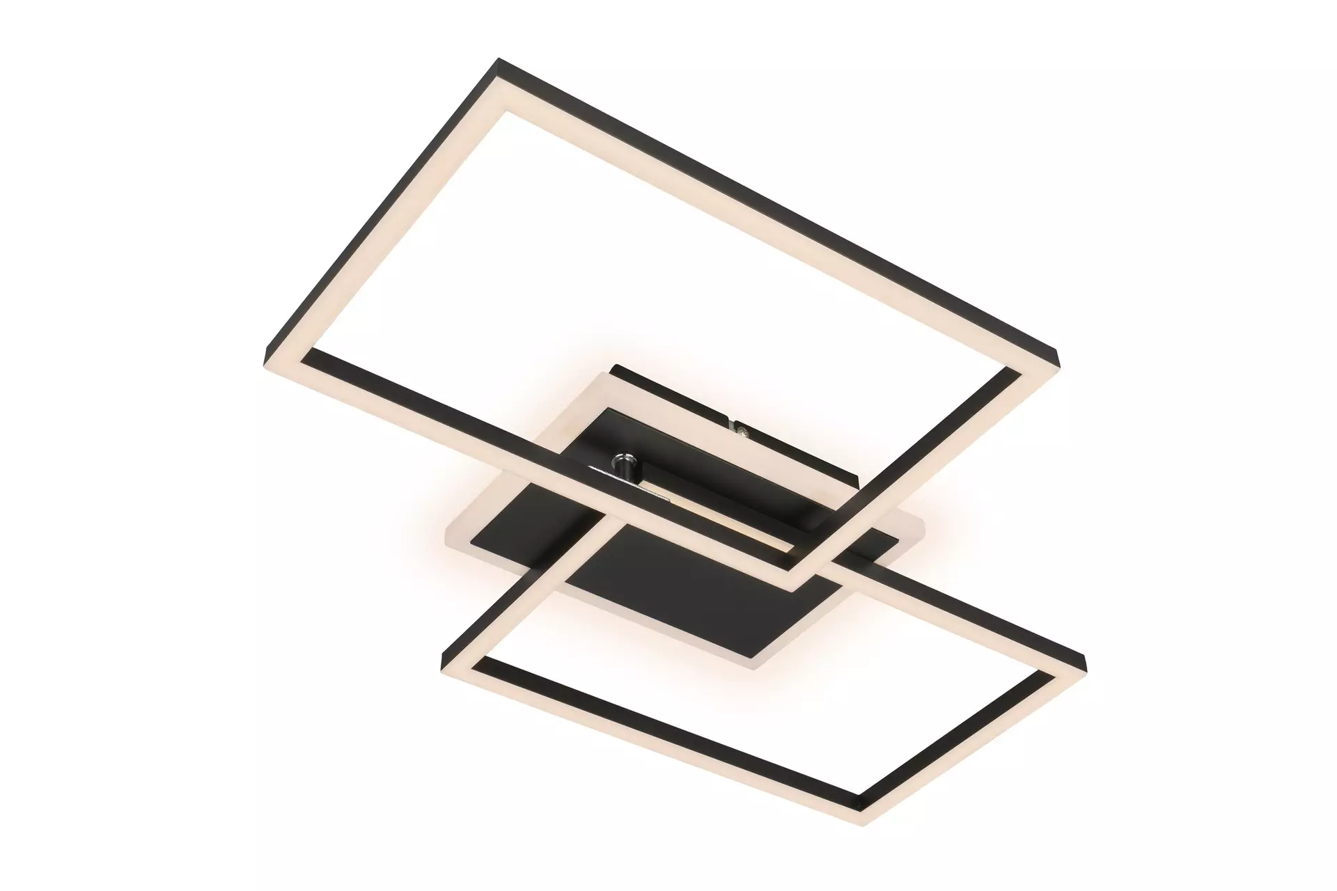 Deckenleuchte FRAME Briloner Metall 50 x 8 x 38 cm