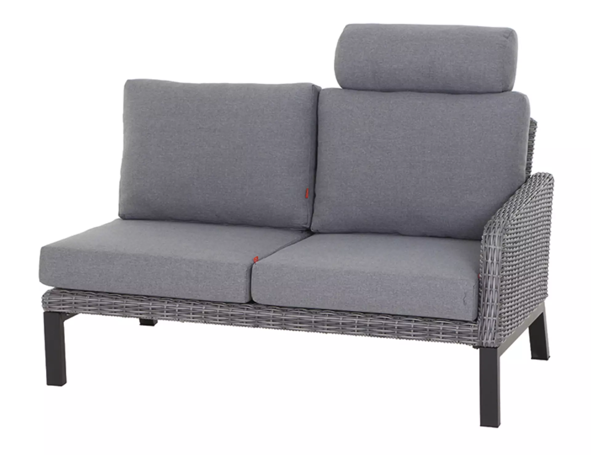 Loungesofa BELLANI Siena Garden Metall 82 x 62 x 135 cm