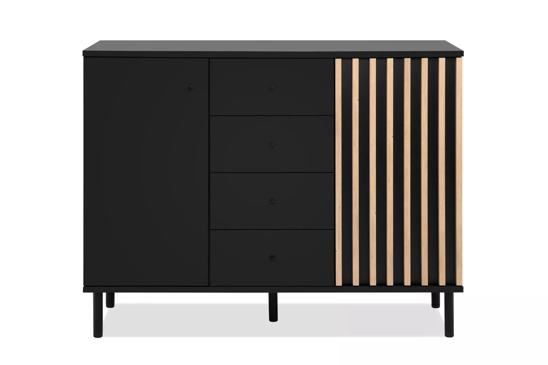 Kommode MONZA 01B finori Holzwerkstoff 40 x 90 x 118 cm