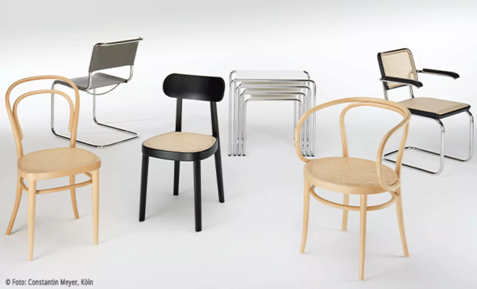 Nachhaltig produziert - Thonet Designstühle halten über Generationen hinweg