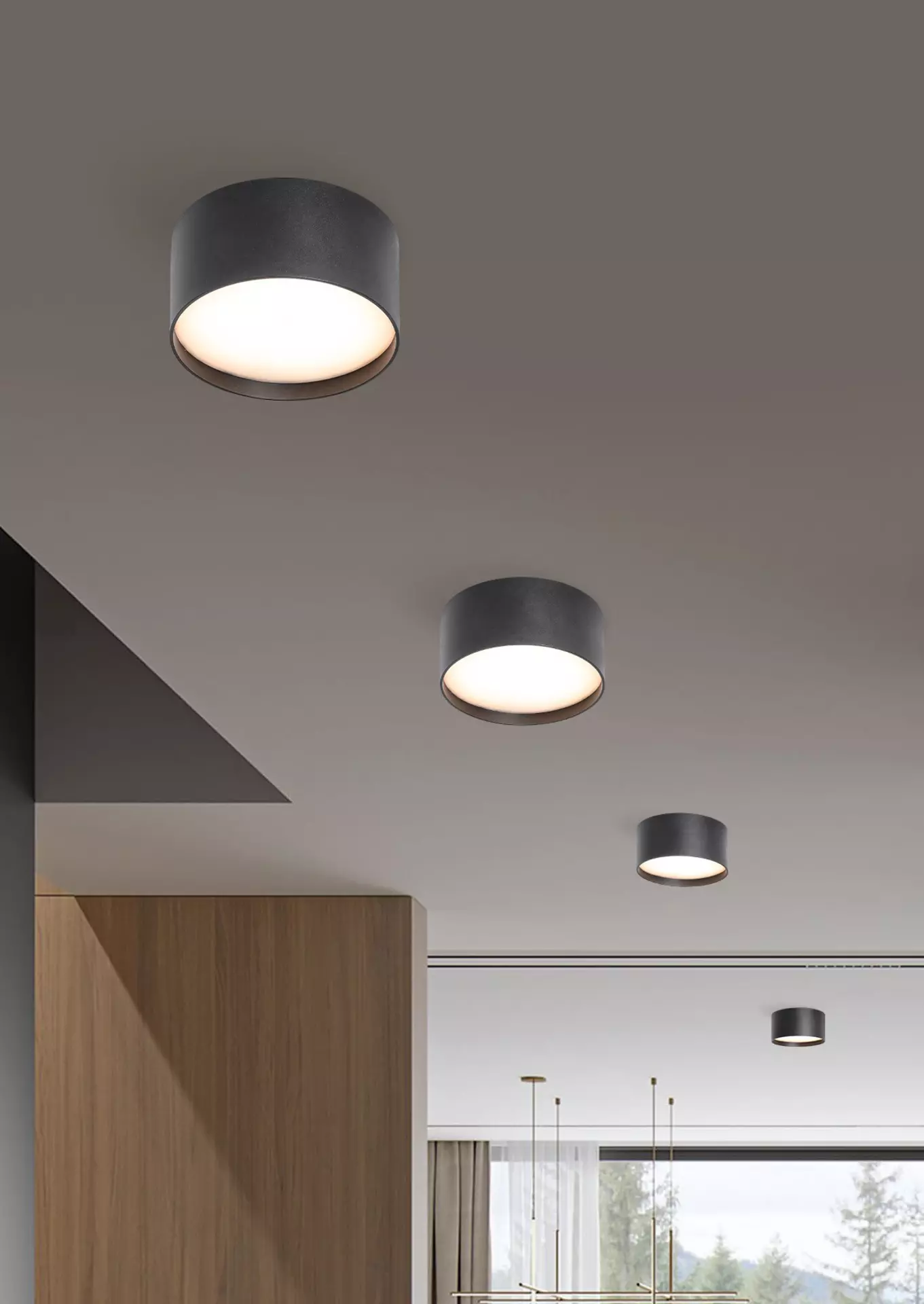 Decken-Aussenleuchte 9090 CMD Metall 