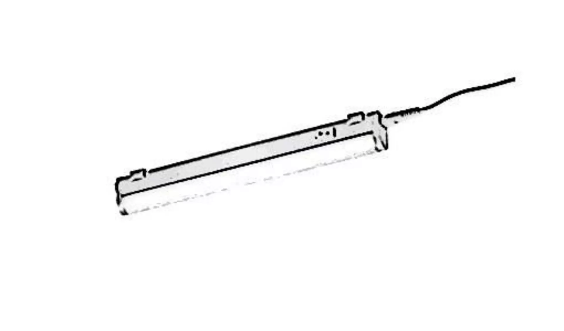 Leuchtstoffröhre mit Kabel dient als Icon für alle Unterbauleuchten innerhalb der Kategorie.