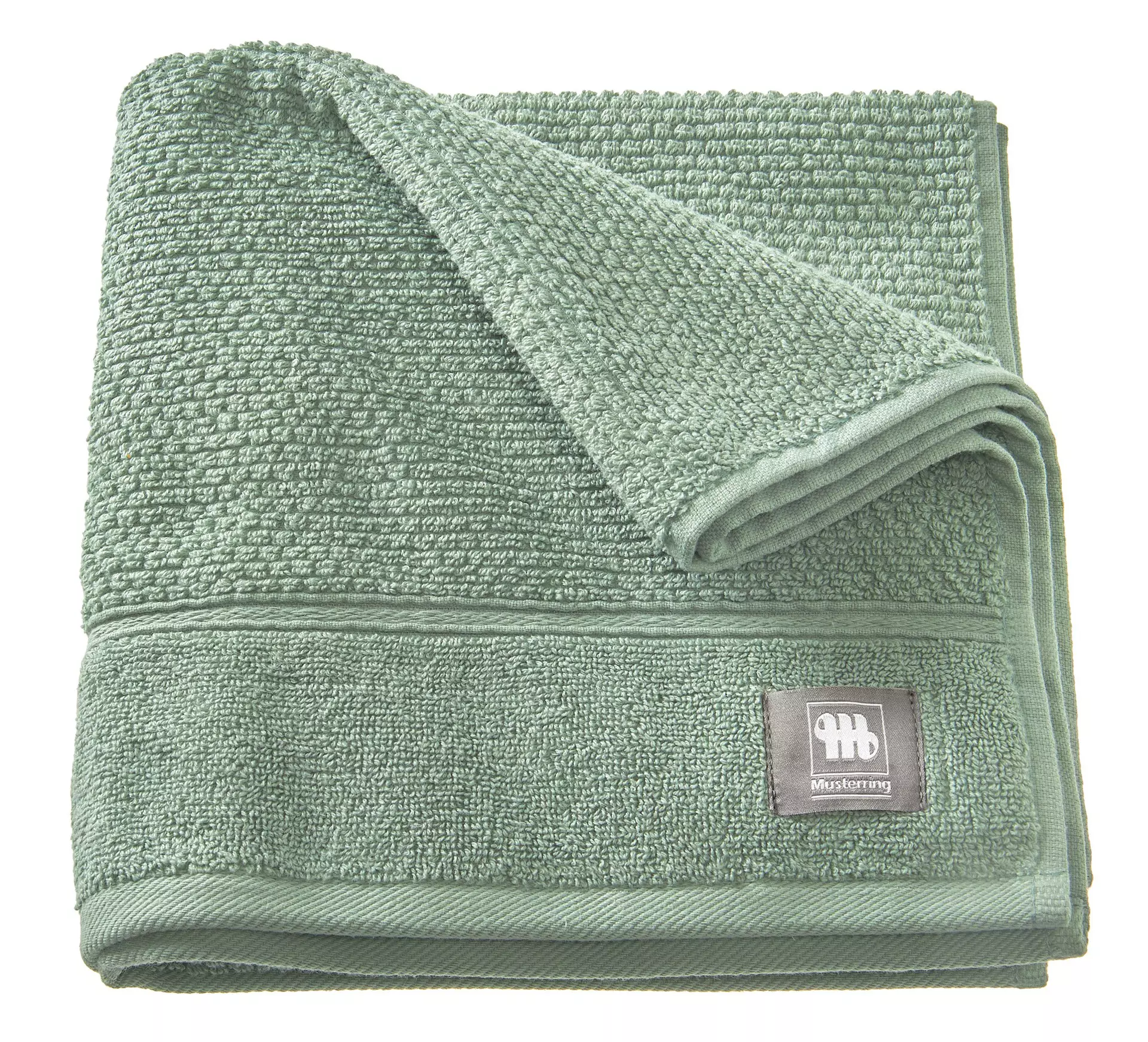 Handtuch Solid Uni Musterring Textil 50 x 100 cm