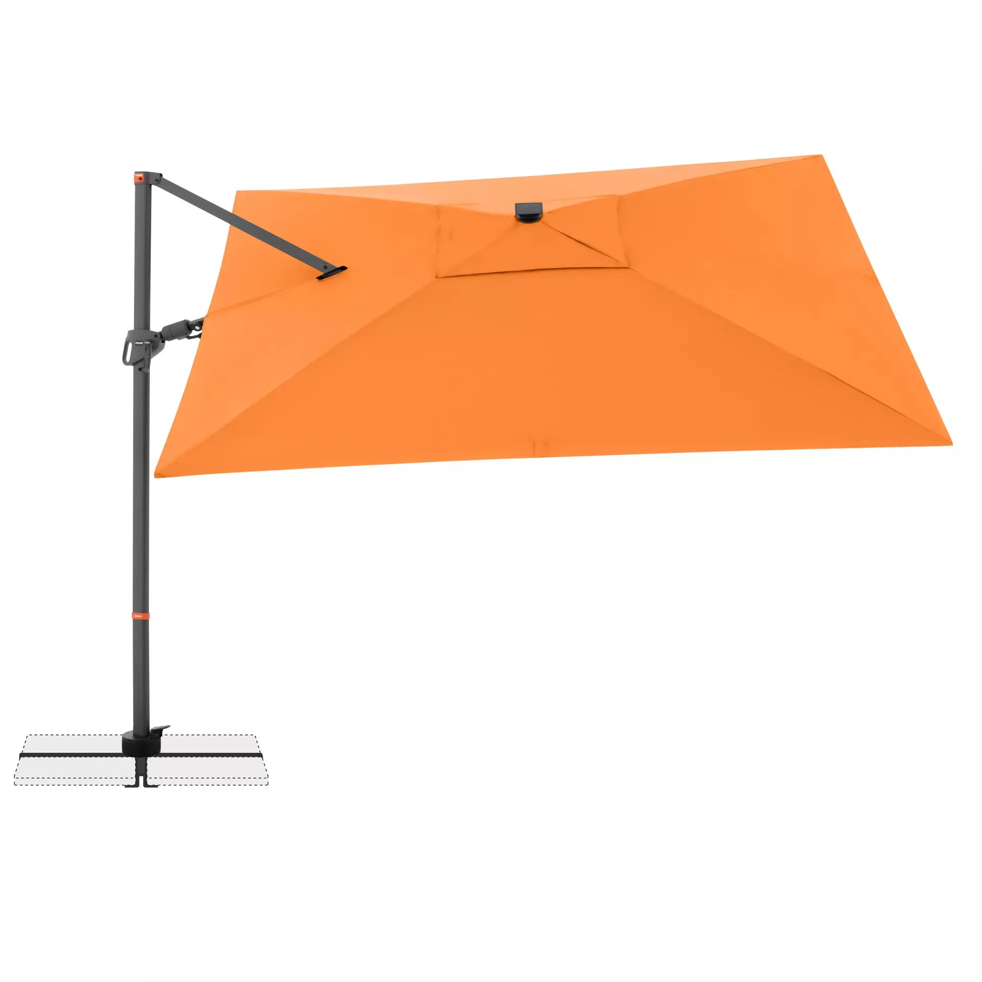 Sonnenschirm MYZONE Doppler Textil 220 x 267 x 300 cm