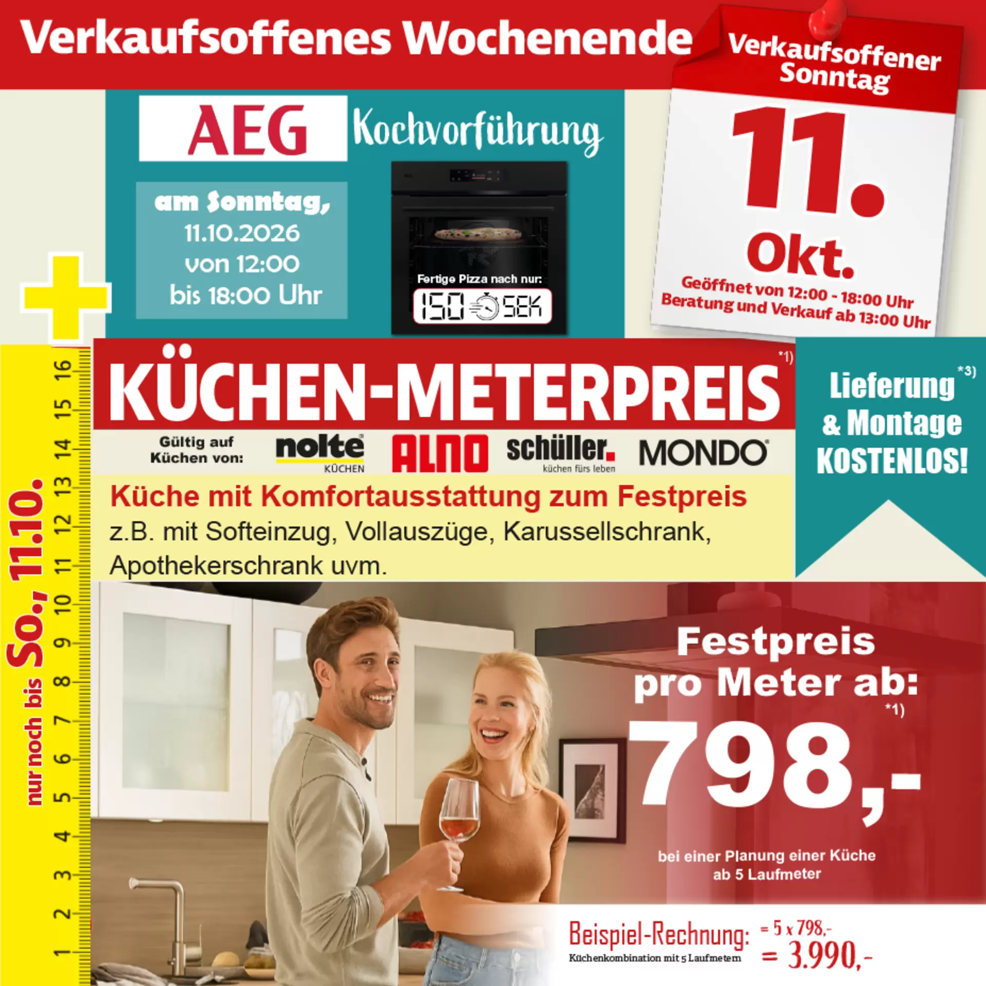 Verkaufsoffener Sonntag bei Innovation Küche und Bad in Günzburg mit attraktiven Aktionen