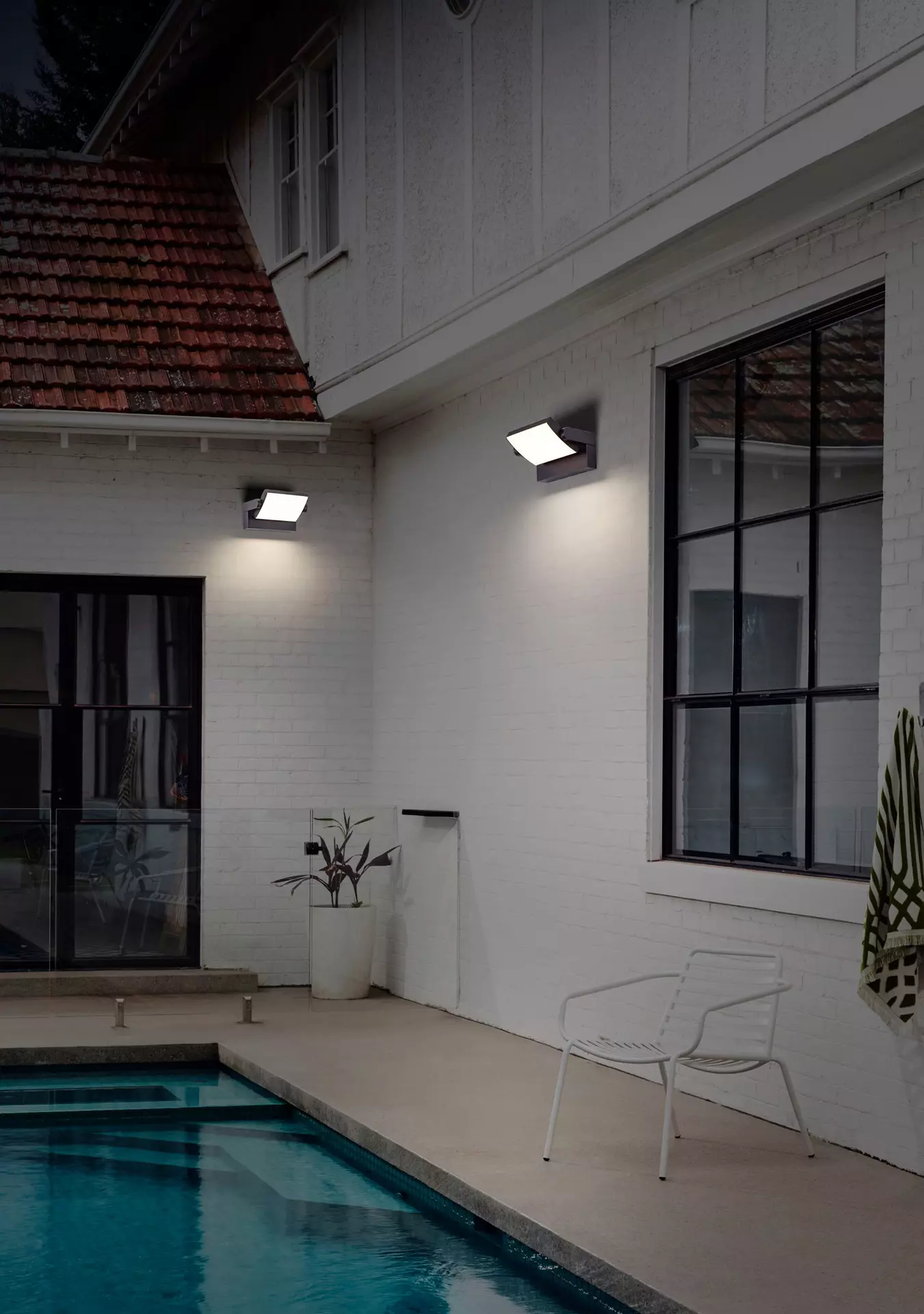 Wand-Aussenleuchte 9080 CMD Metall 