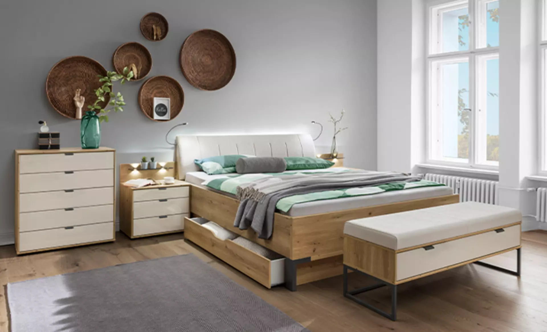 Zusatzmöbel für das Schlafzimmer von Wiemann