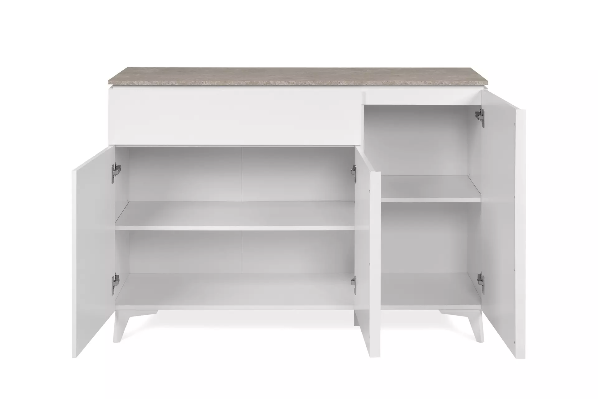 Kommode BERTRIX 01B finori Holzwerkstoff 40 x 92 x 133 cm
