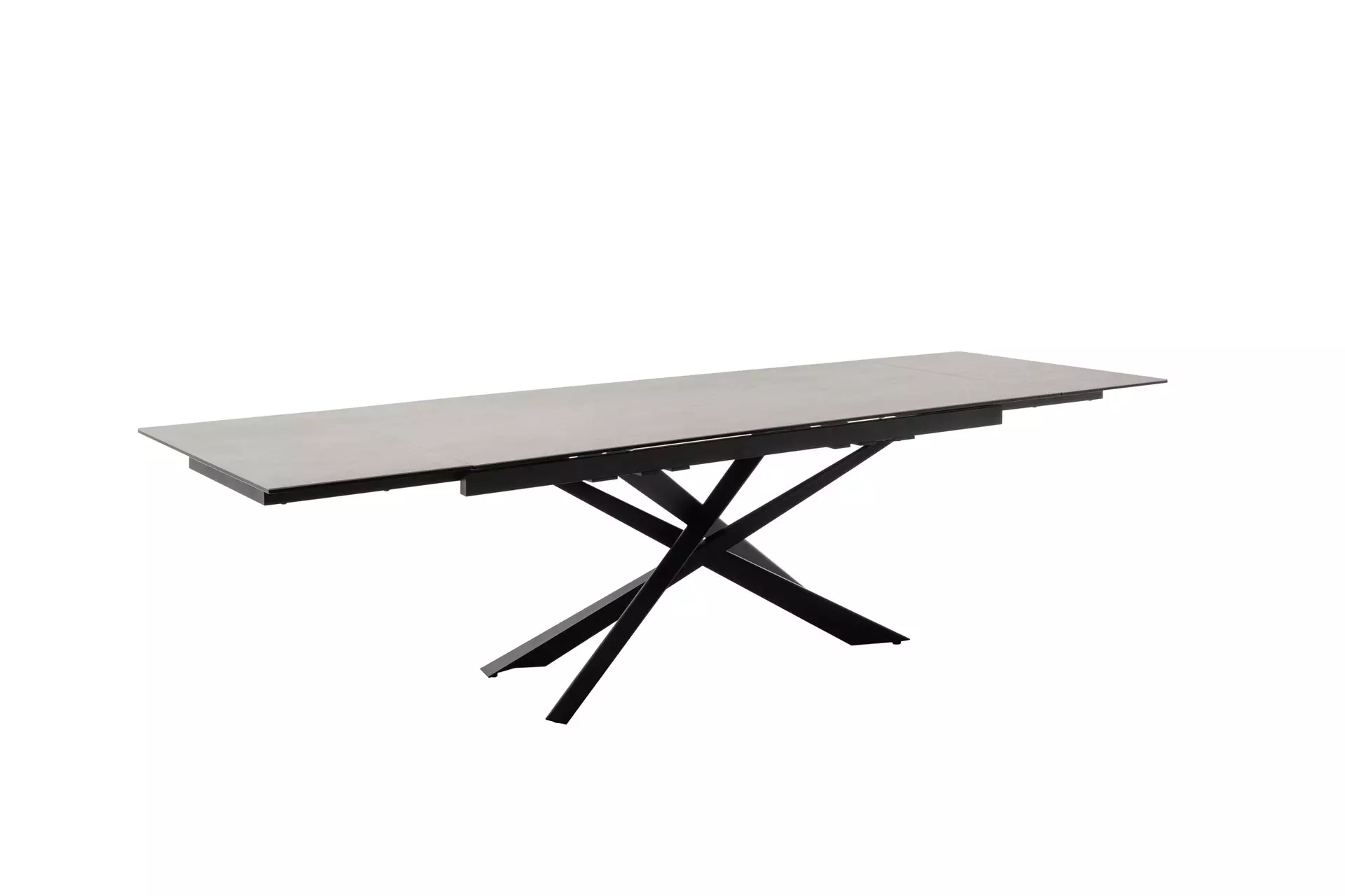 Ausziehtisch TESERO MCA furniture Metall 95 x 76 x 200 cm