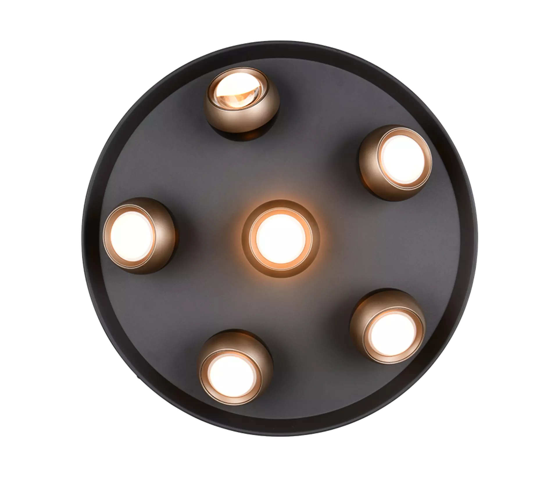 Deckenleuchte Orbit - SELECT Trio Leuchten Metall 50 x 14 x 50 cm