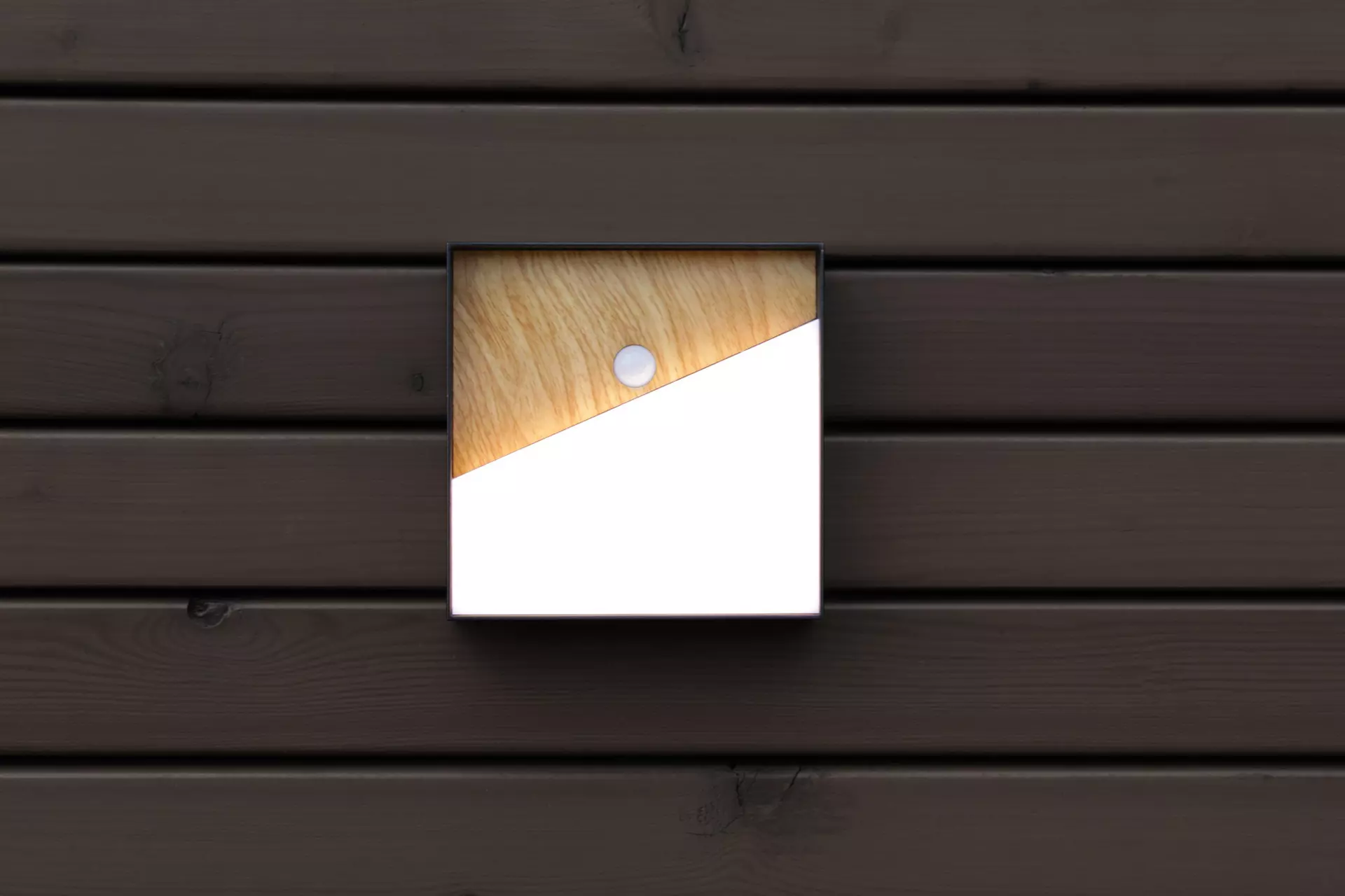 Wand-Aussenleuchte MEG Eco-Light Metall 15 x 4 x 15 cm
