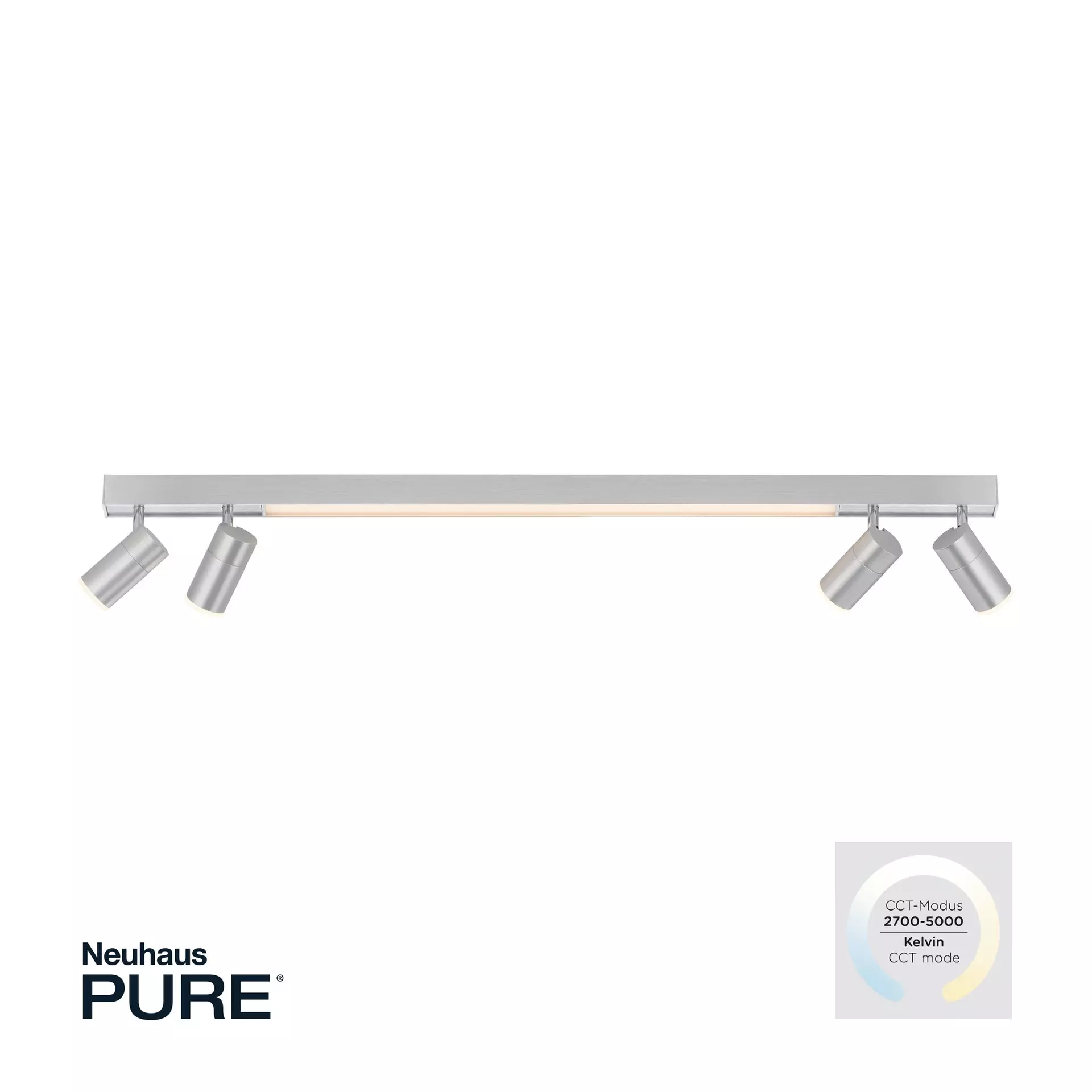 Deckenleuchte PURE-LINES Paul Neuhaus Metall 120 x 15 x 19 cm