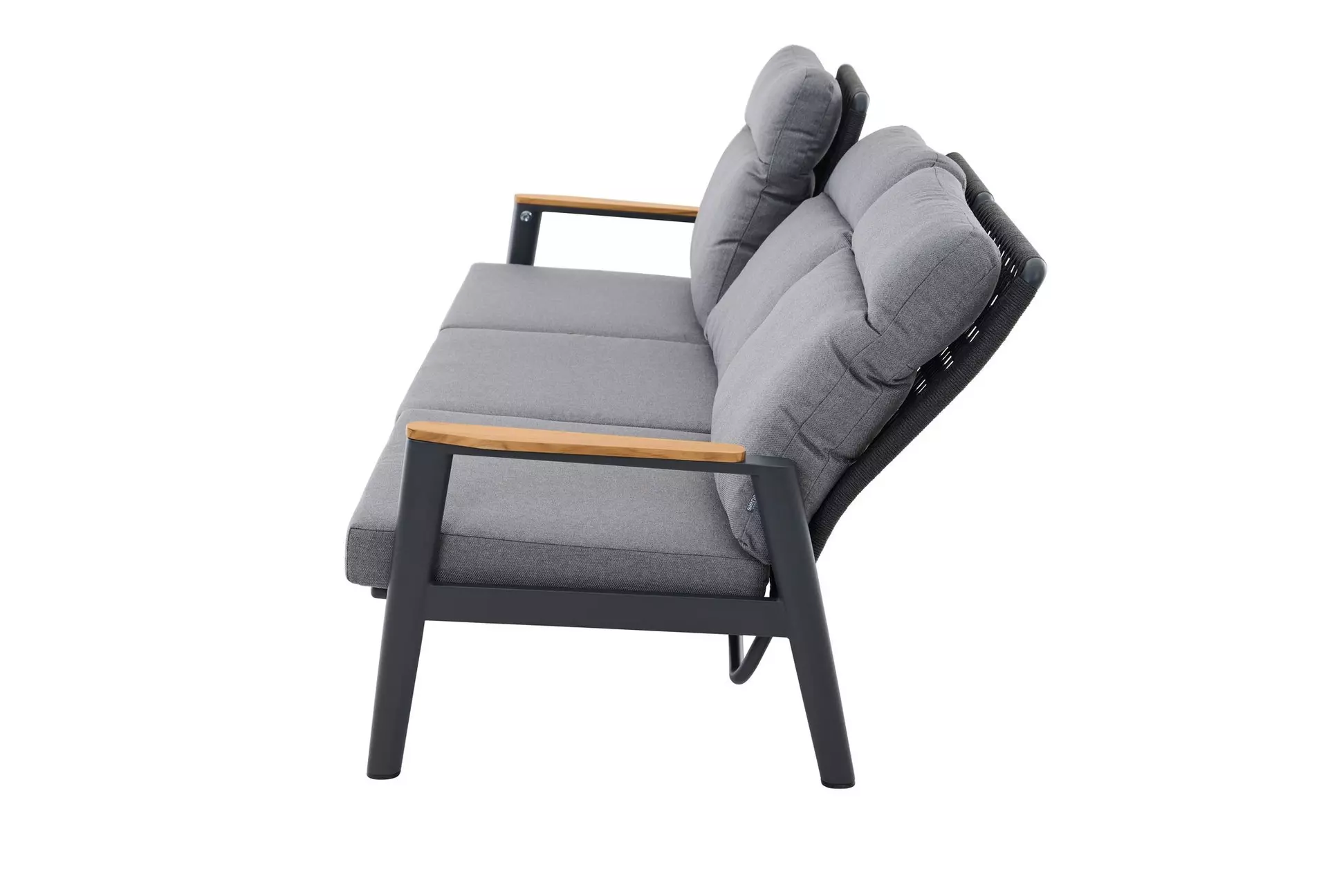 Loungesofa CORTINA Outdoor Textil 209 x 97 x 81 cm