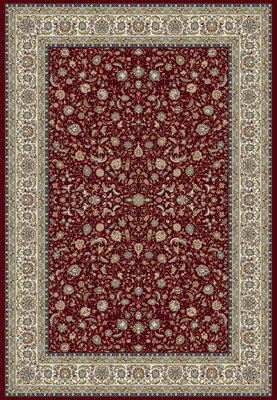 Bild von Maschinenwebteppich ca. 230 x 160 cm rot