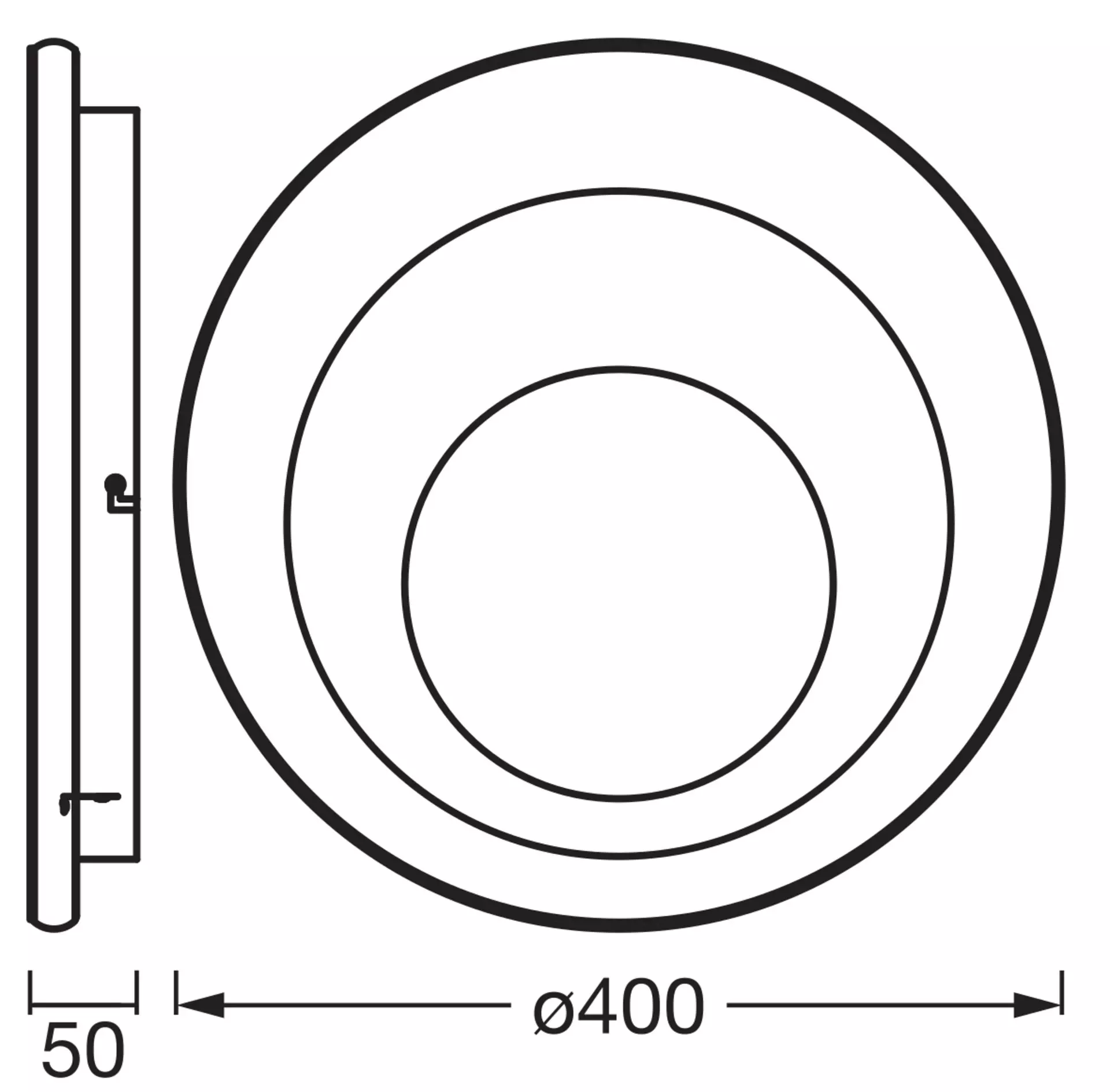 Deckenleuchte Orbis Spiral Gray OSRAM Metall 