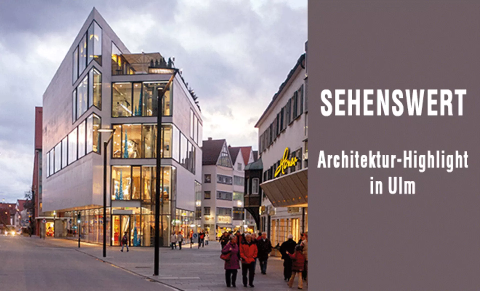 Sehenswert: Architektur-Highlight in Ulm. Jetzt mehr erfahren!