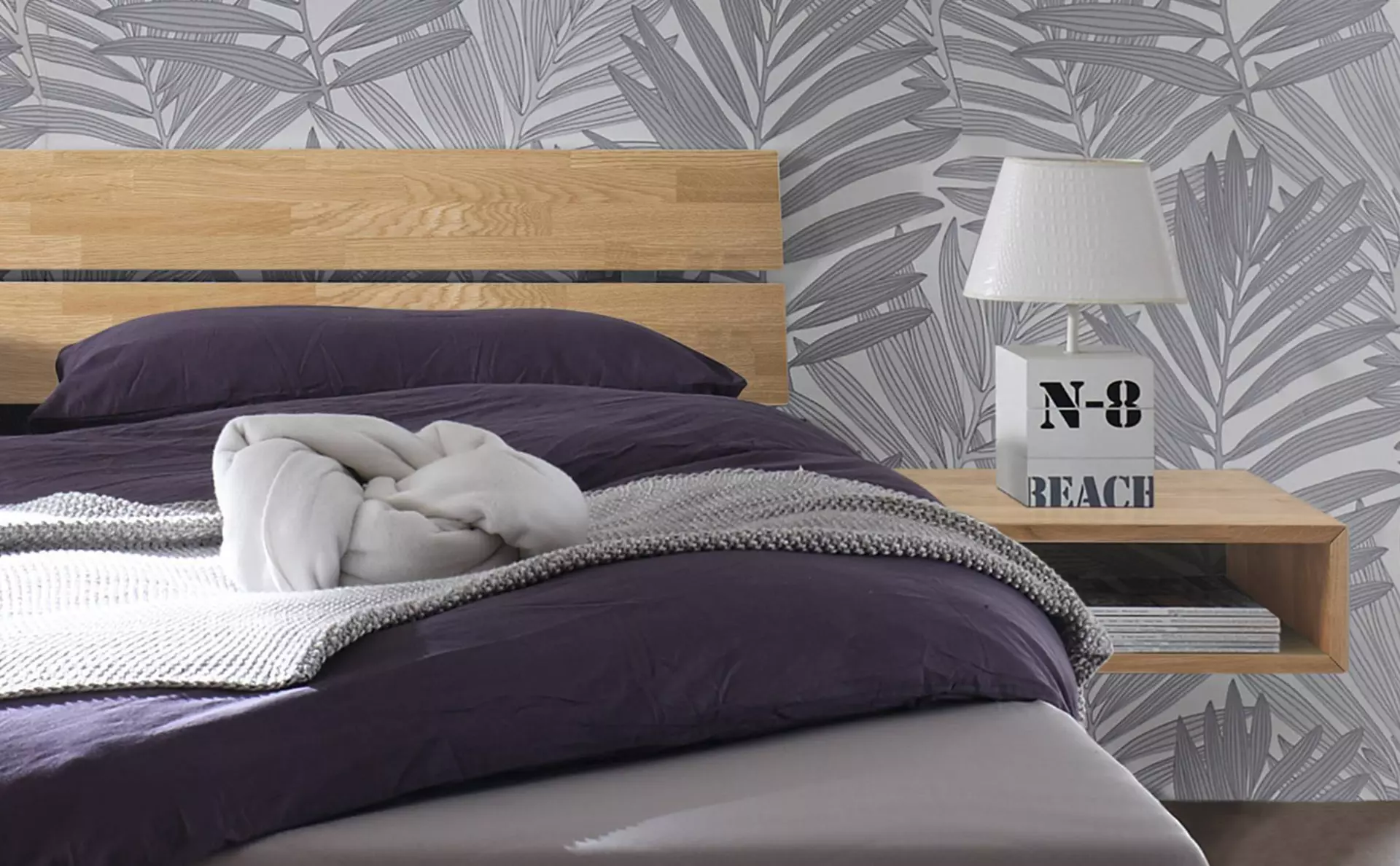 Bett PRATO Hasena Holz 166 x 76 x 214 cm